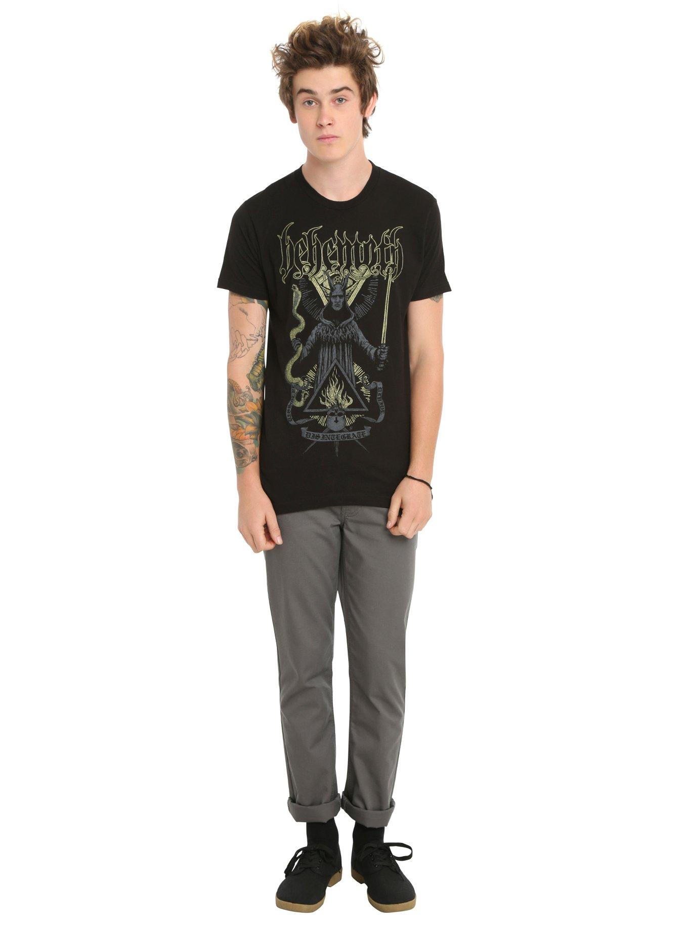 Behemoth Disintegrate T-Shirt, BLACK, alternate