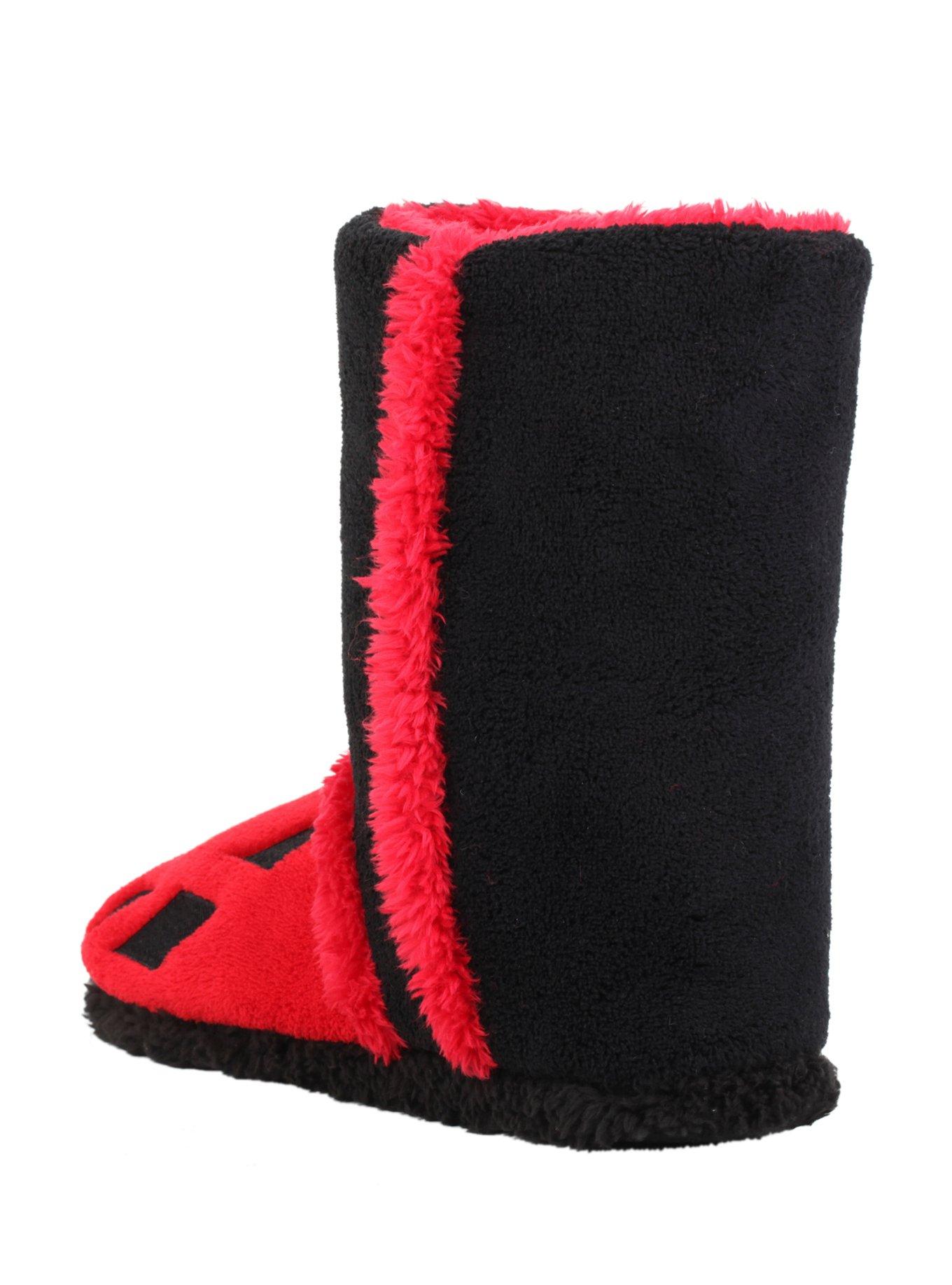 Harley quinn outlet boot slippers