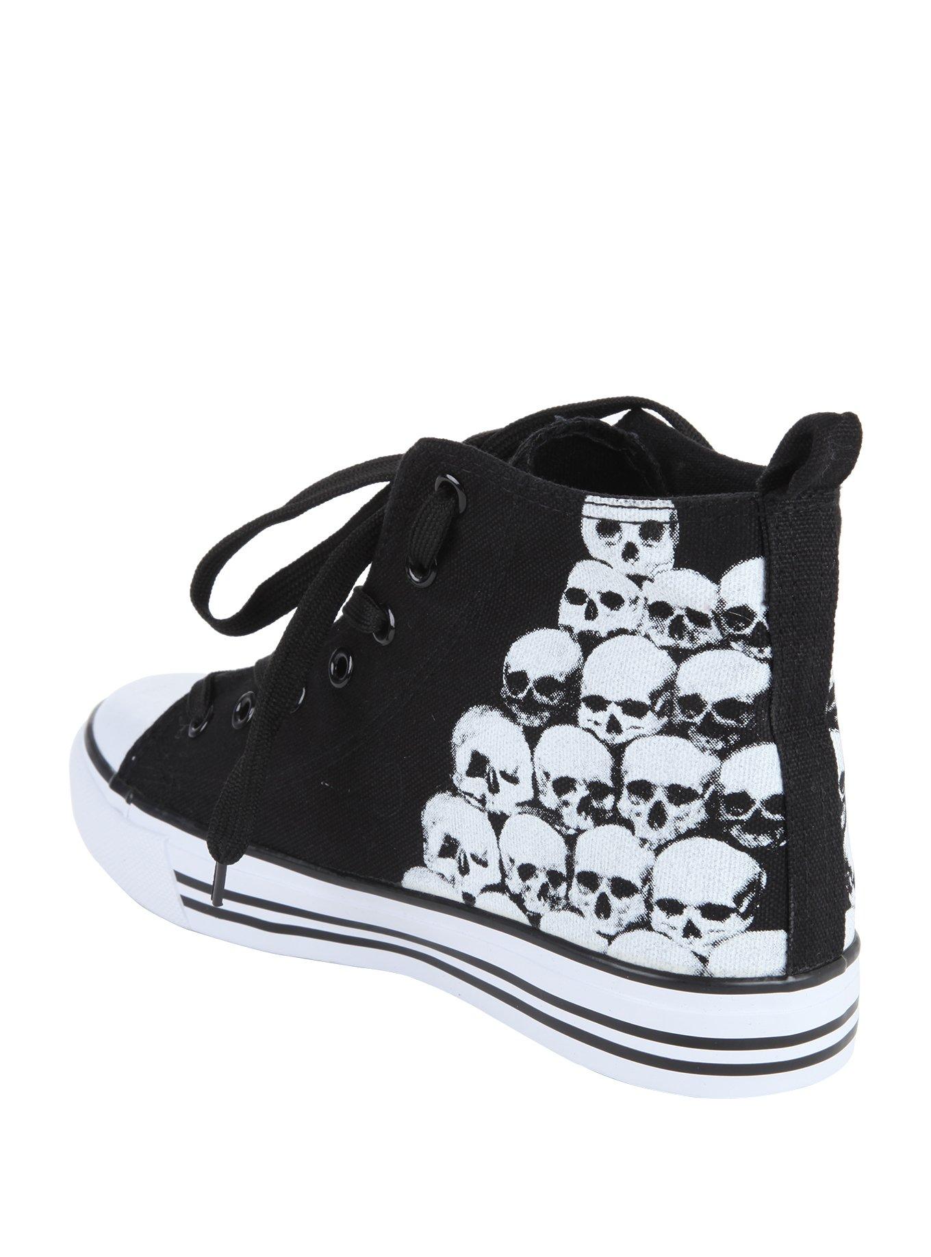 Stacked Skulls Hi-Top Sneakers, , alternate