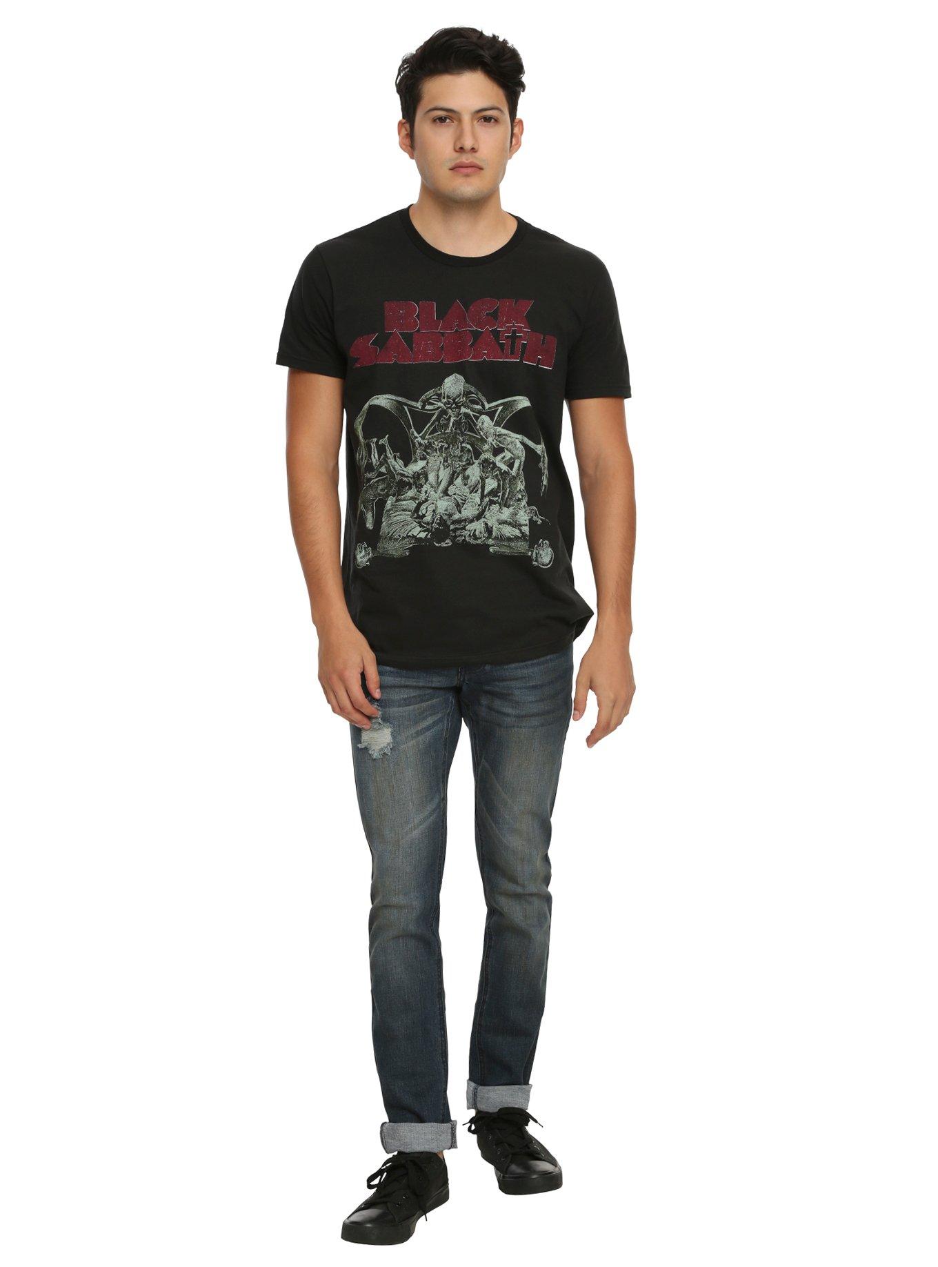Black Sabbath Sabbath Bloody Sabbath T-Shirt, BLACK, alternate