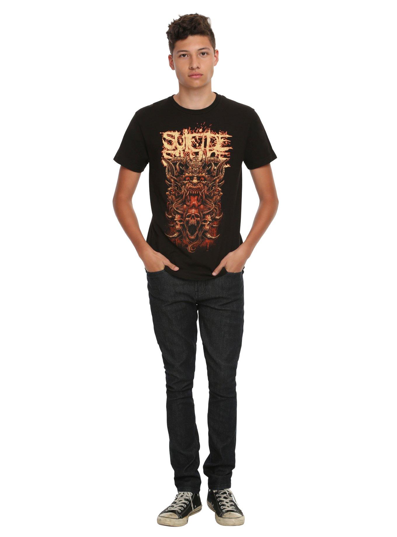 Suicide Silence Beast T-Shirt, BLACK, alternate