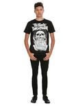 The Black Dahlia Murder Skull Graveyard T-Shirt, BLACK, alternate