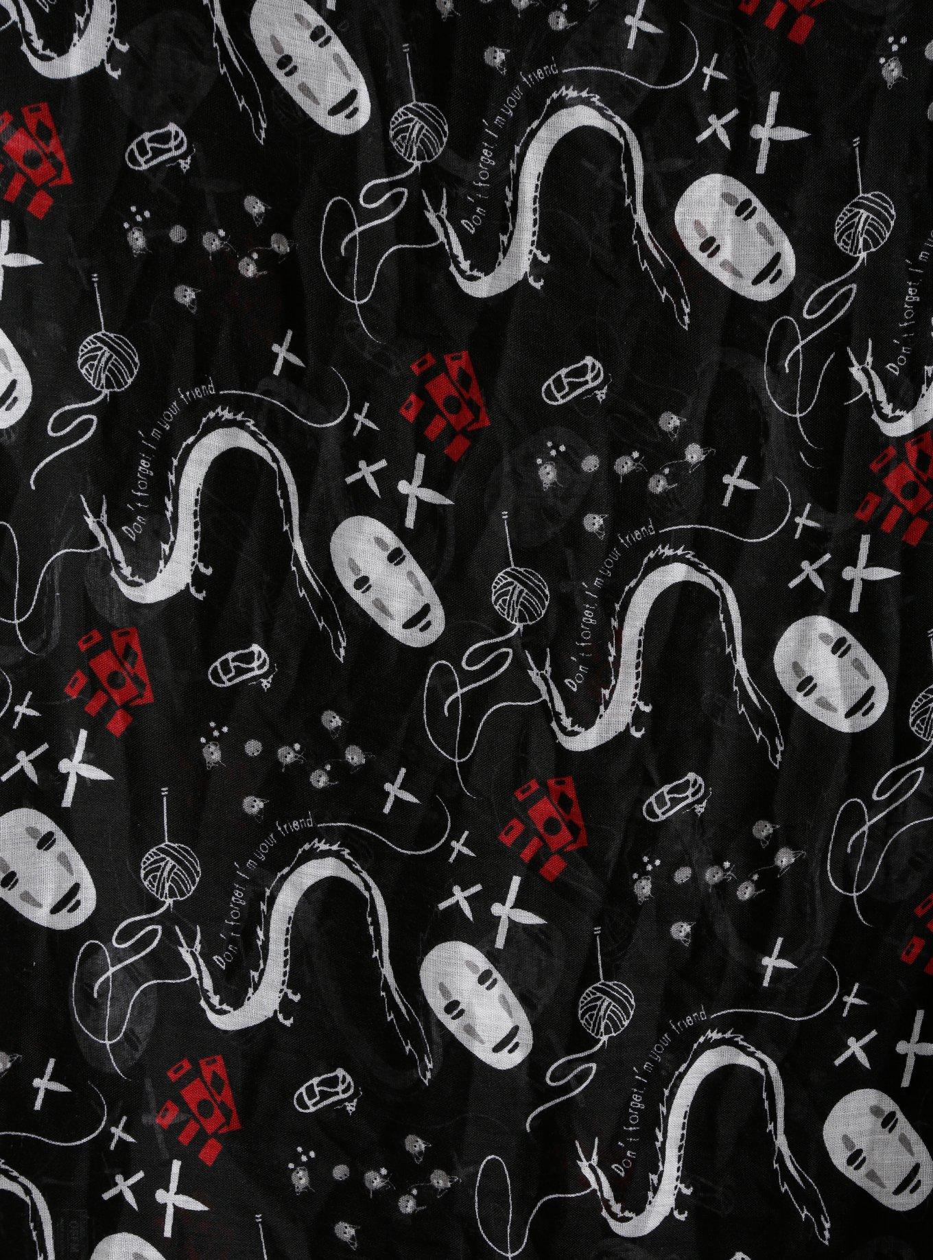 Studio Ghibli Spirited Away Icons Scarf, , alternate