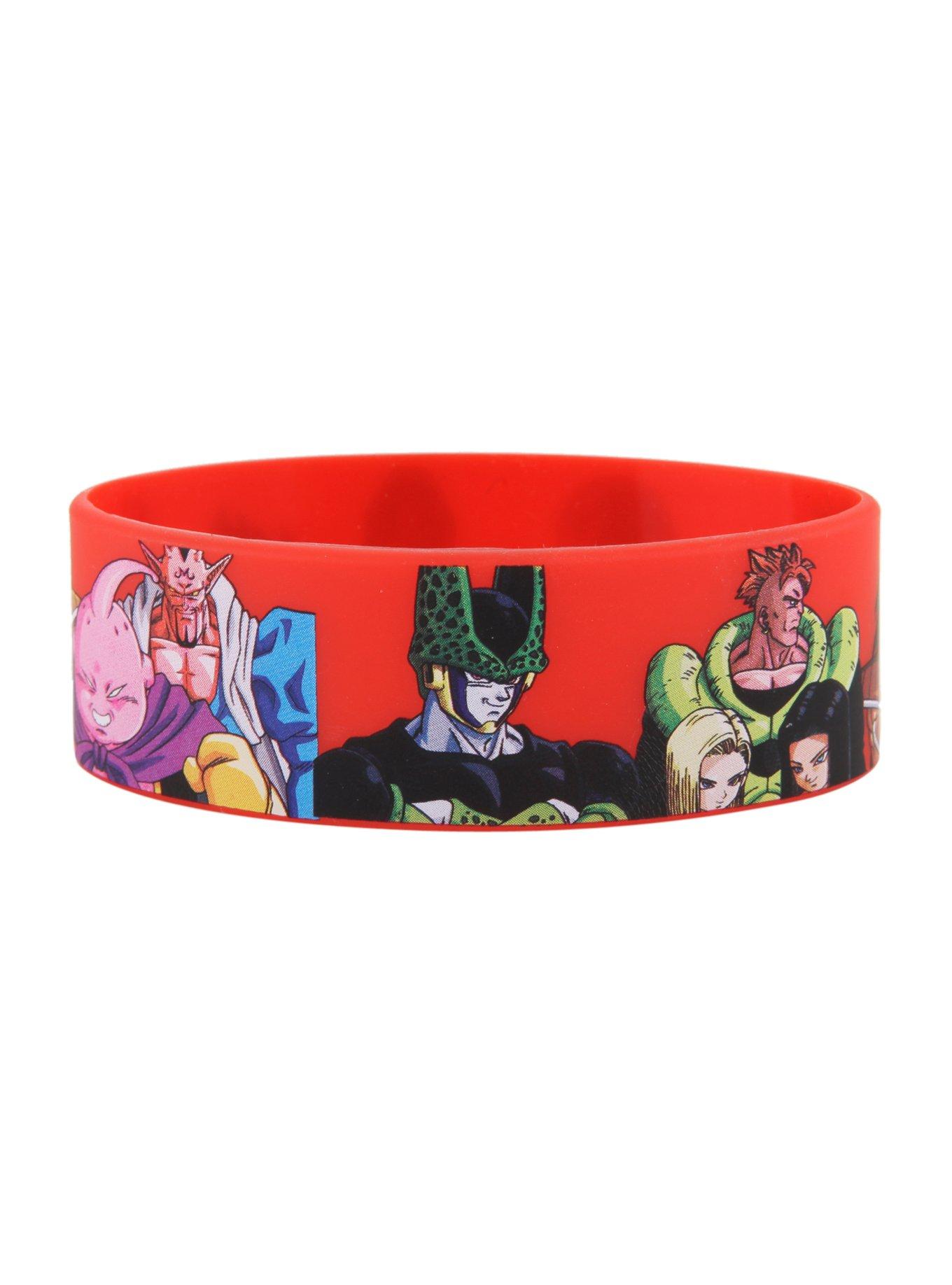 Dragon Ball Z Characters Rubber Bracelet, , alternate
