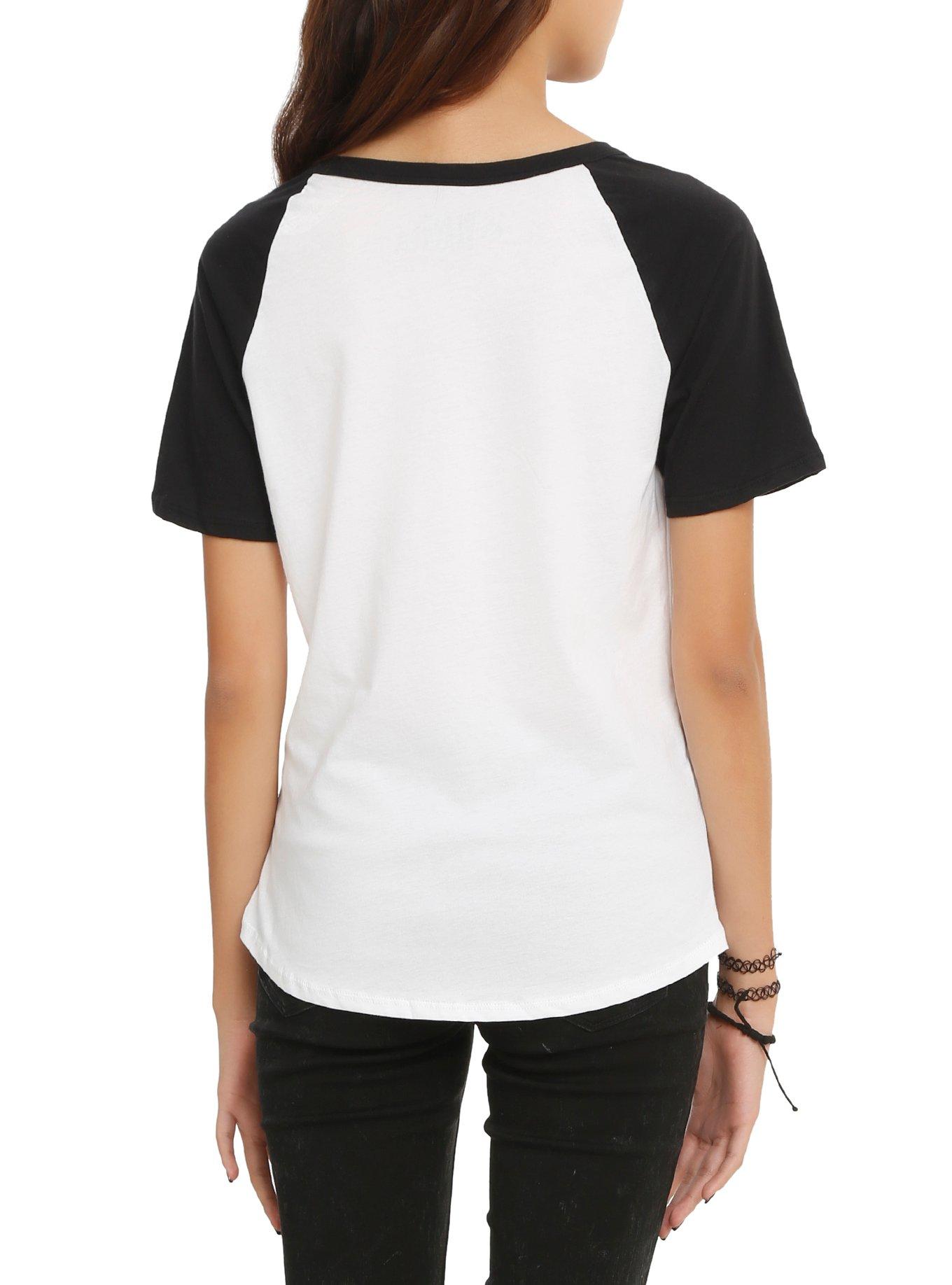 Mermaid Fairy Princess Girls Raglan Top, , alternate