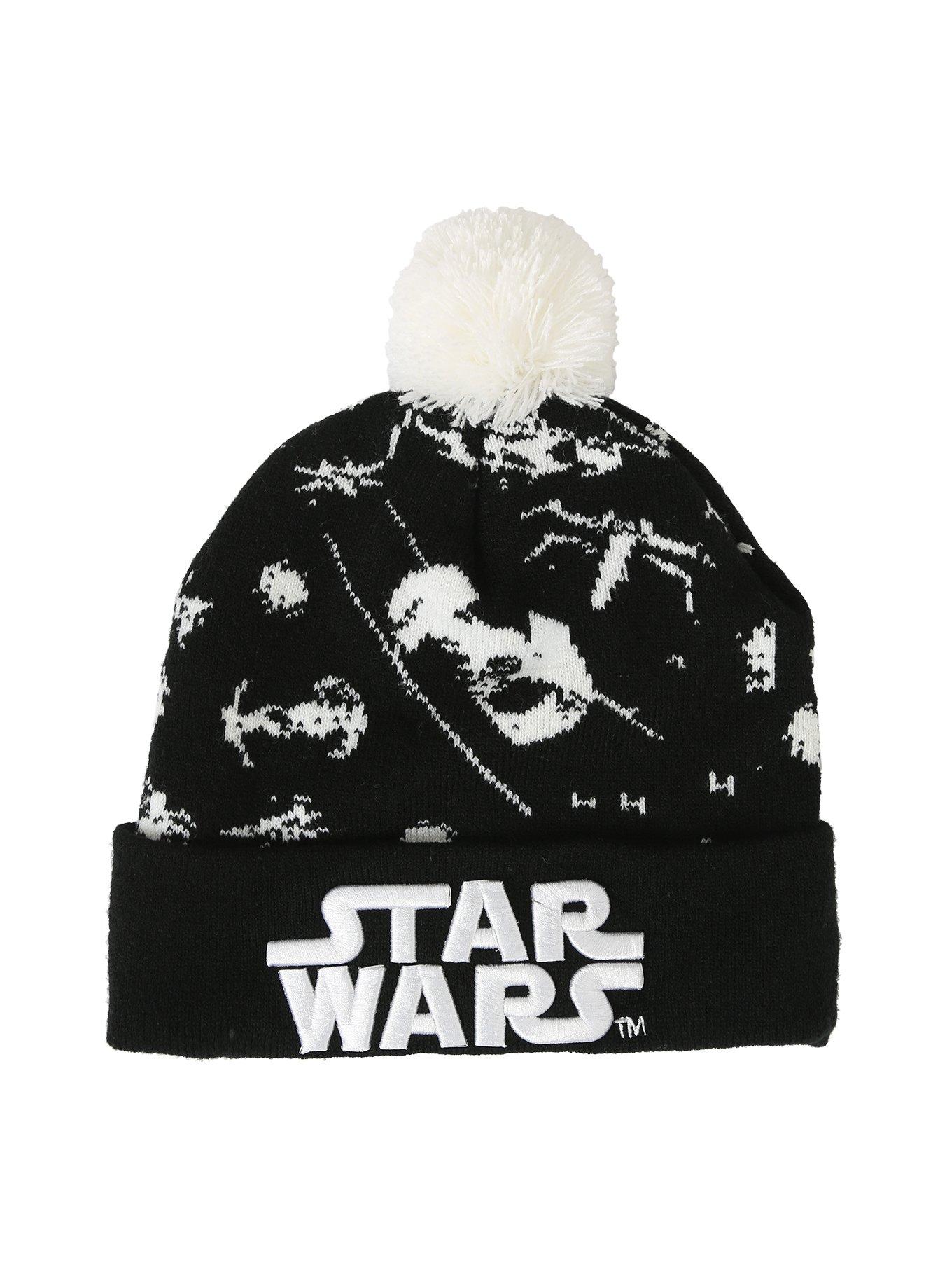 Star Wars Tie Fighter Pom Beanie, , alternate