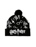 Harry Potter Symbols Pom Beanie, , alternate