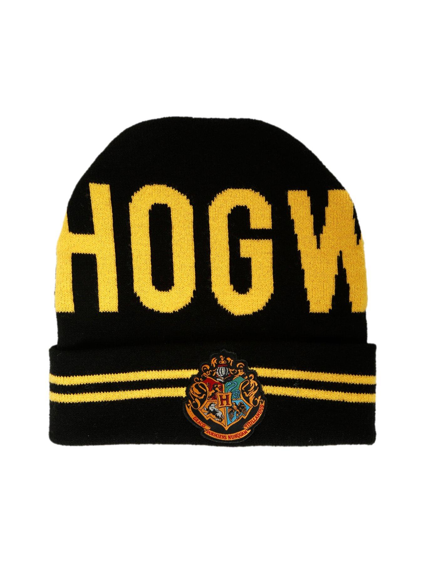 Harry Potter Hogwarts Striped Watchman Beanie, , alternate