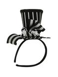 LOVEsick Mini Striped Top Hat Headband, , alternate