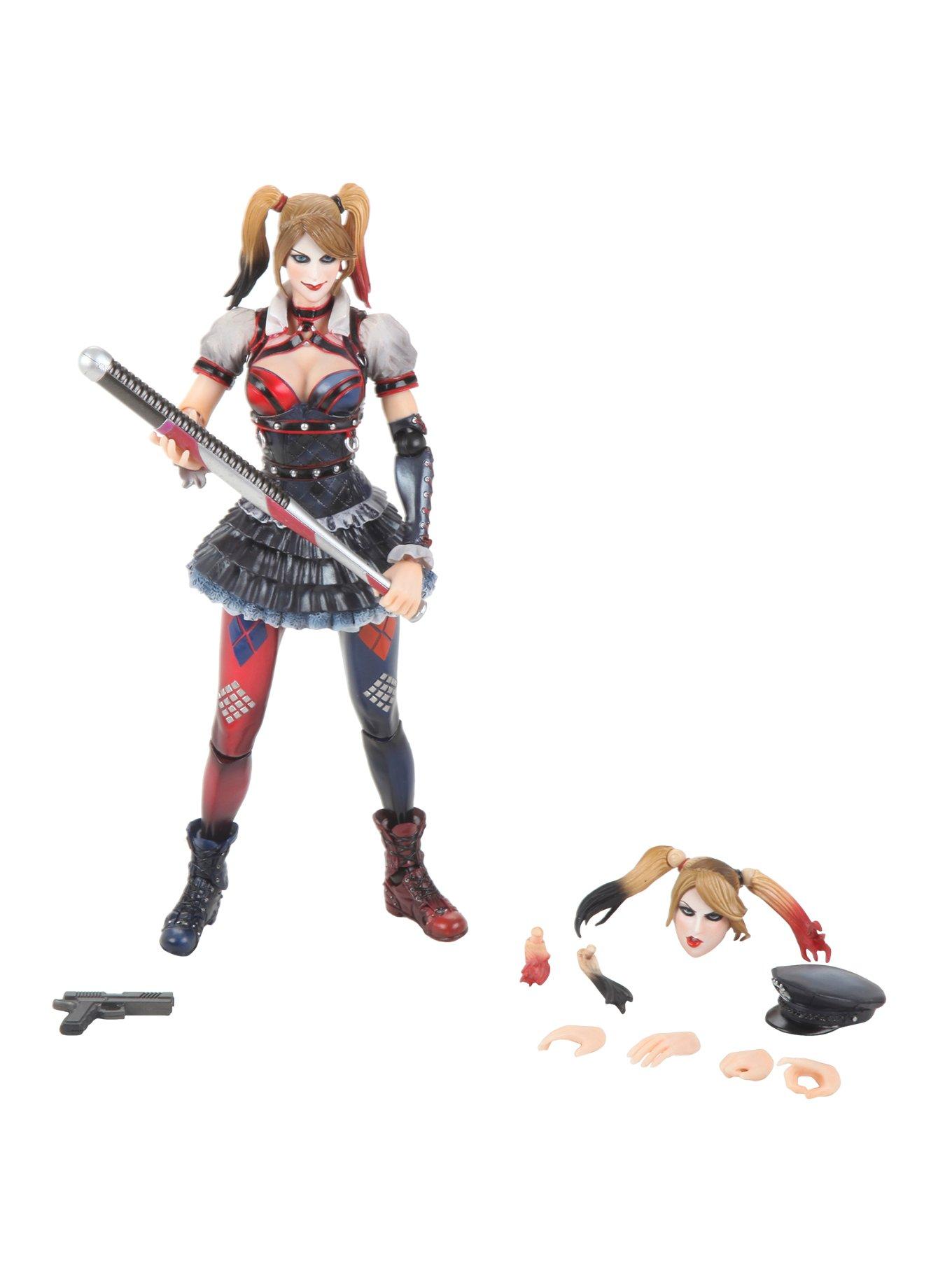 DC Comics Batman: Arkham Knight Play Arts Kai Harley Quinn Figure, , alternate