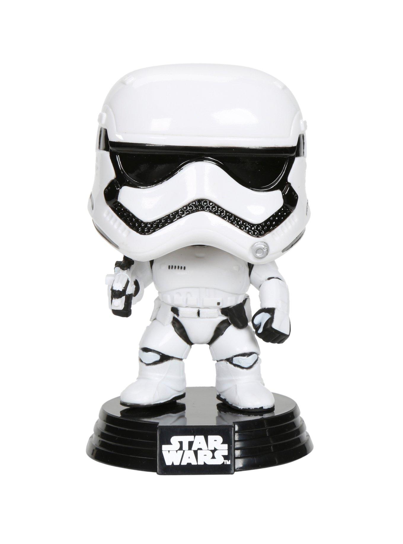 Funko Star Wars: The Force Awakens Pop! First Order Stormtrooper Vinyl Bobble-Head, , alternate