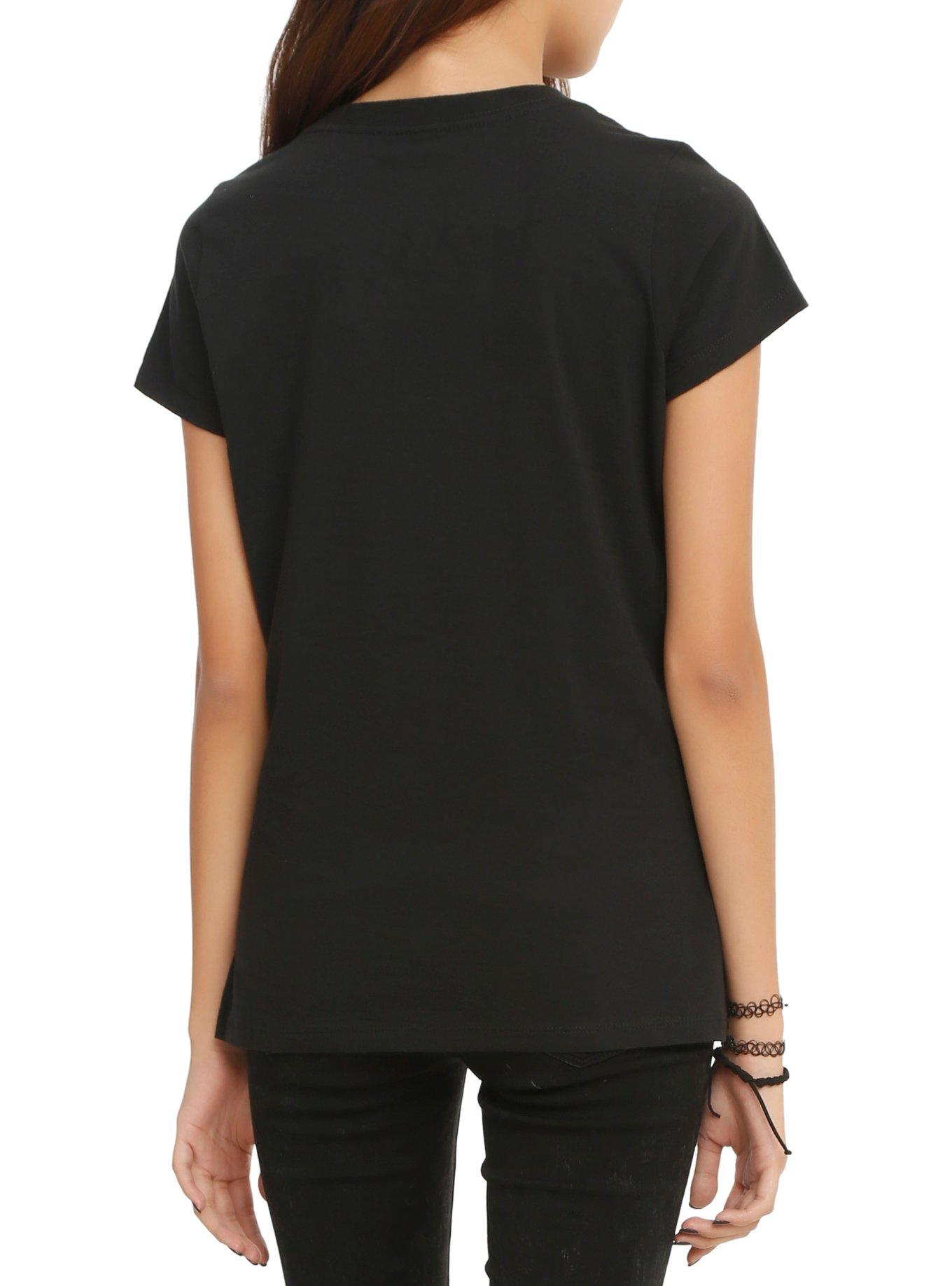 You're Basic Girls T-Shirt, BLACK, alternate