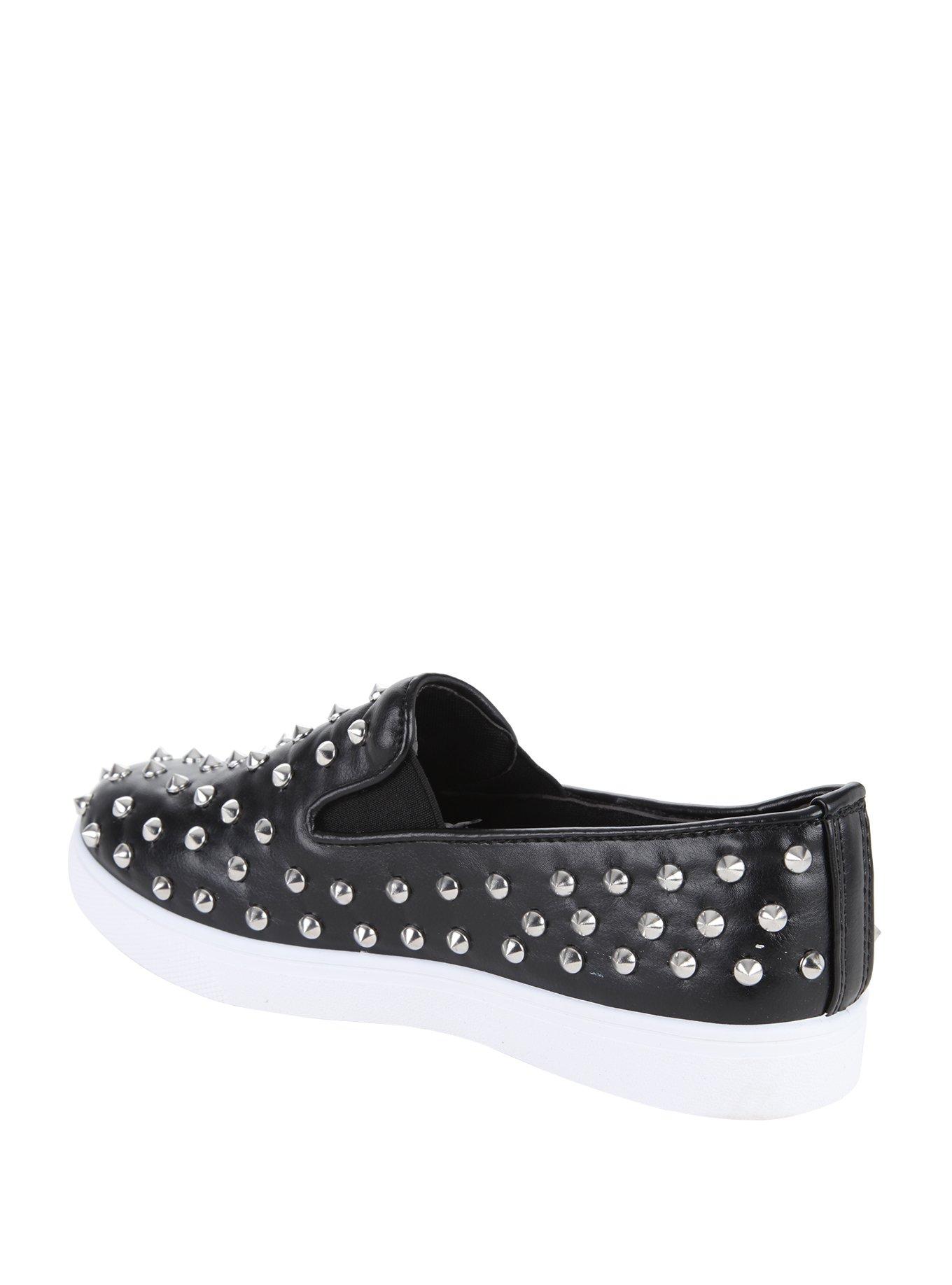 Spike Slip-On Shoes, , alternate