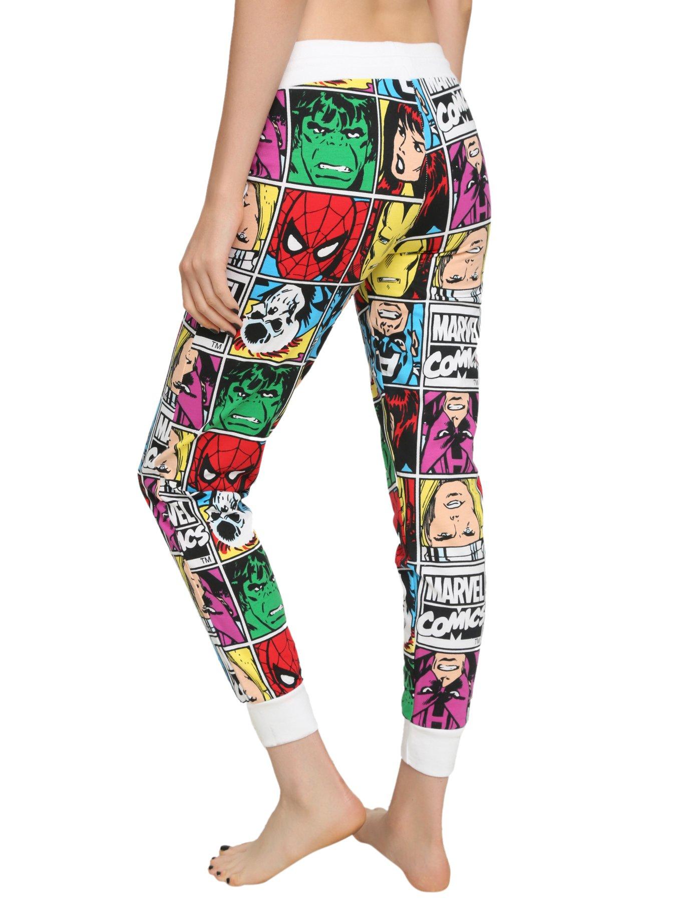 Marvel Comics Girls Pajama Pants, , alternate - view 2