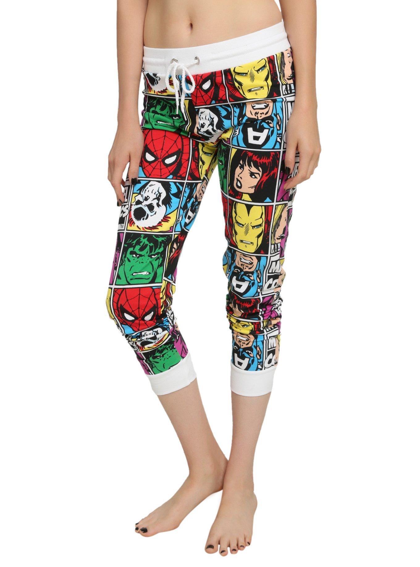 Marvel Comics Girls Pajama Pants, , alternate - view 3