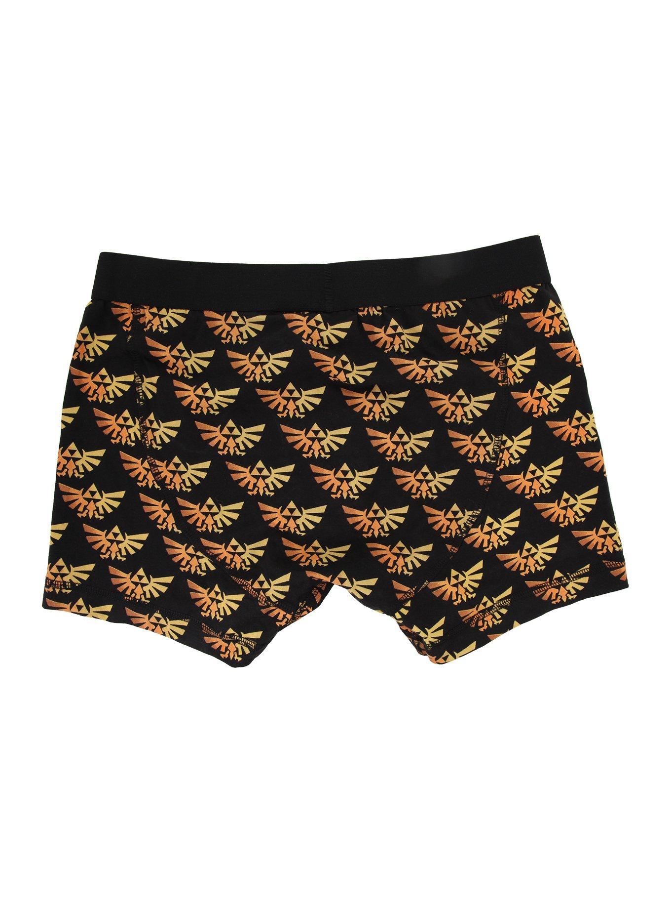 The Legend Of Zelda Triforce Boxer Briefs, , alternate