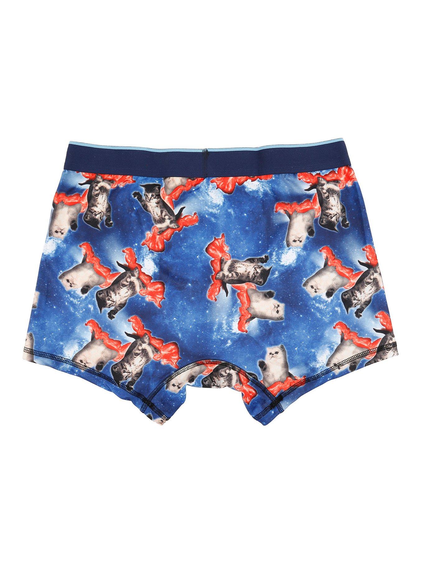 Bacon Cats Boxer Briefs, , alternate