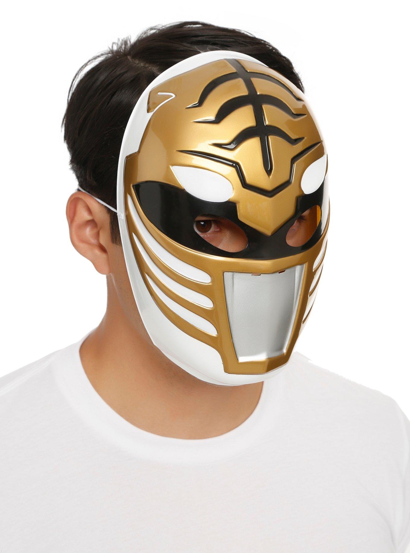 Mighty Morphin Power Rangers White Ranger Mask, , alternate