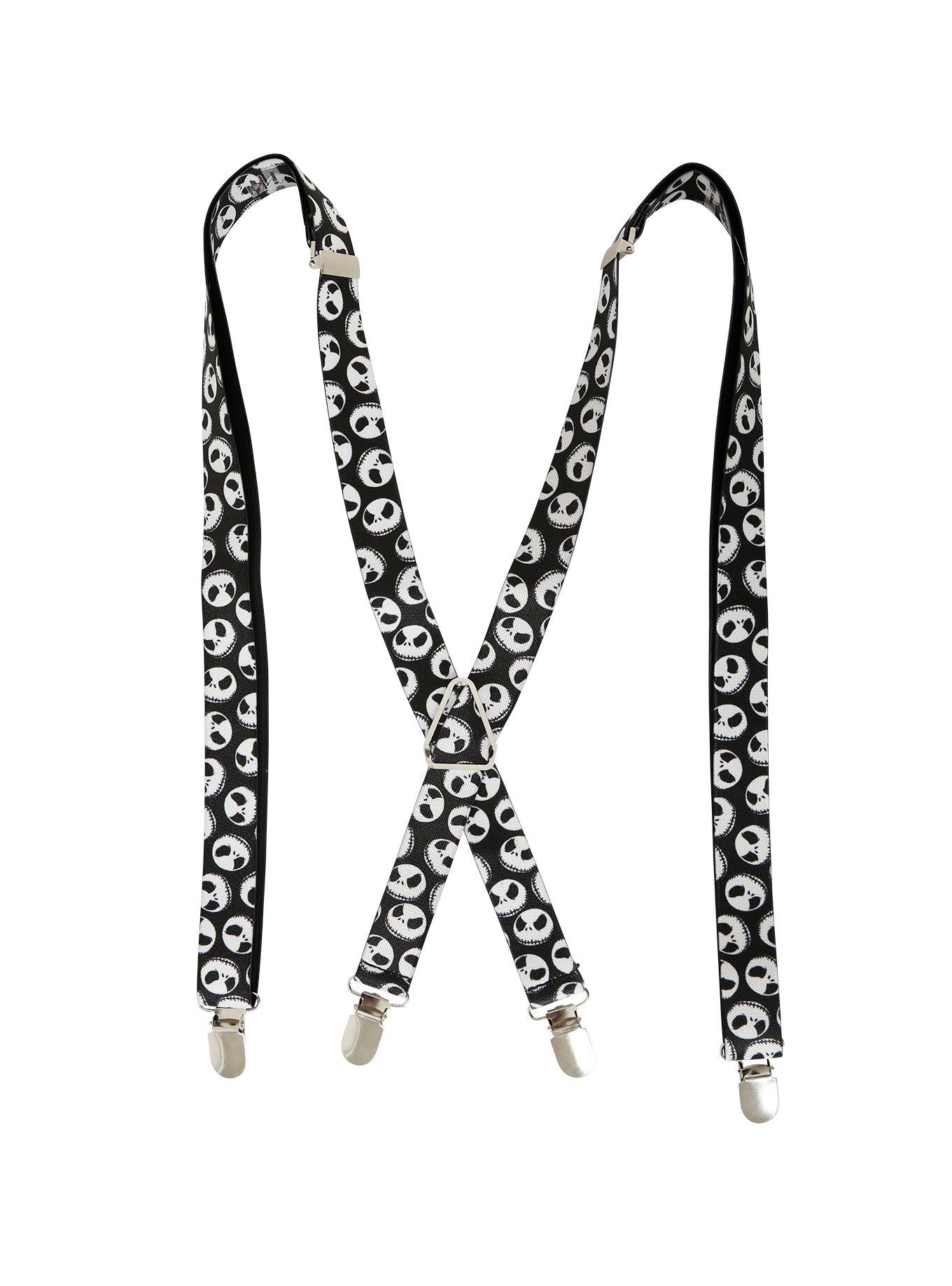 The Nightmare Before Christmas Jack Heads Suspenders, , alternate - view 2
