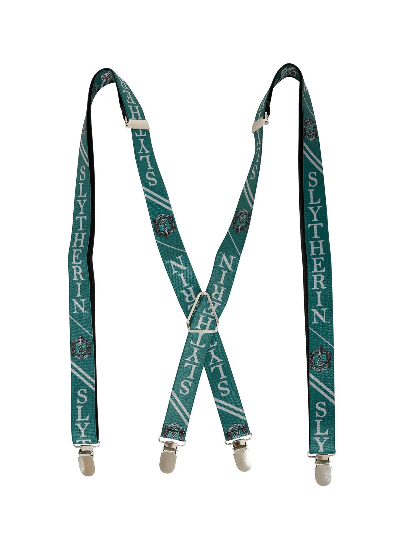 Harry Potter Slytherin Suspenders, , alternate