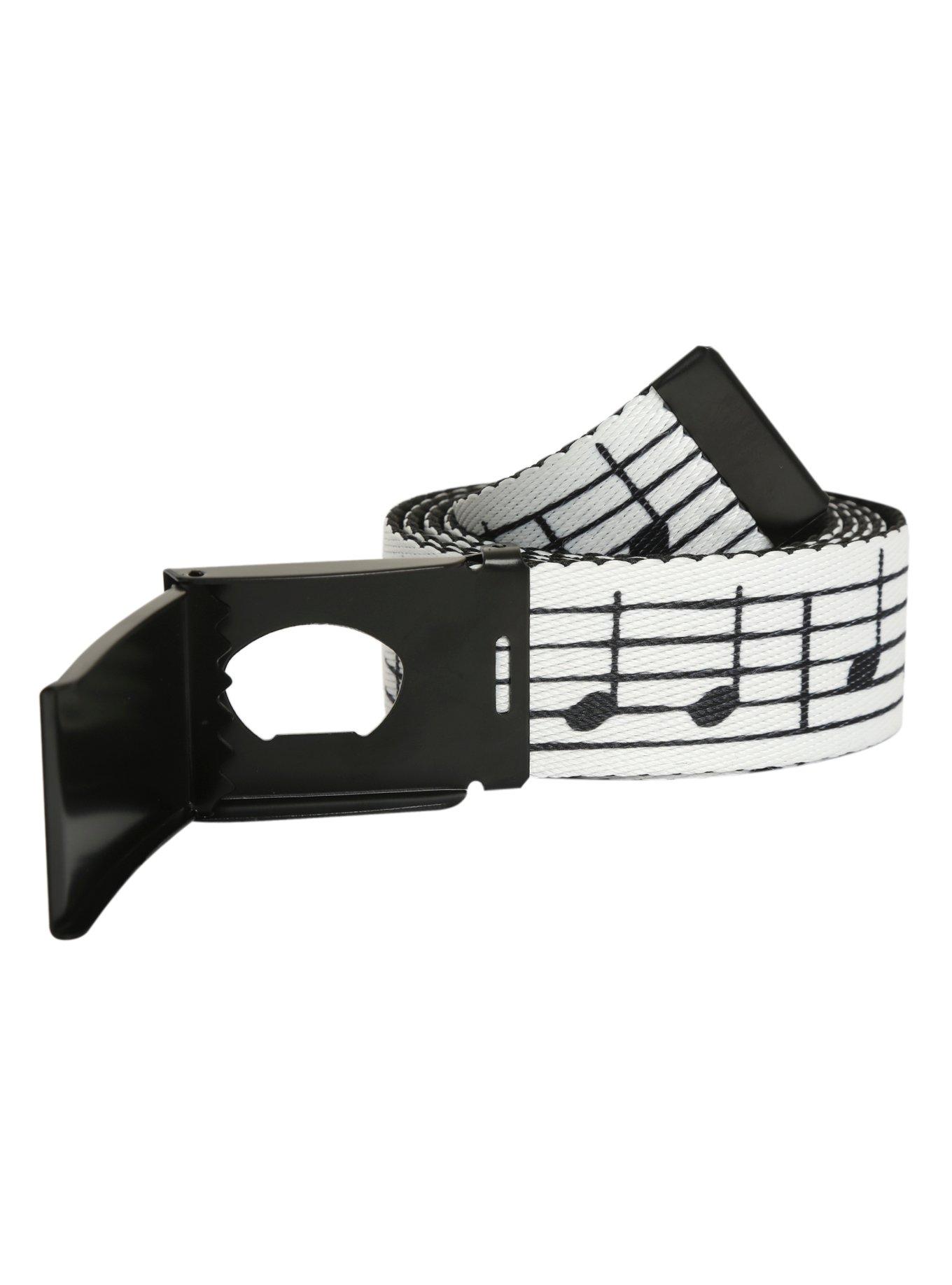 Music Note Web Belt, , alternate