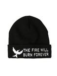 The World Of The Hunger Games Fire Will Burn Forever Watchman Beanie, , alternate