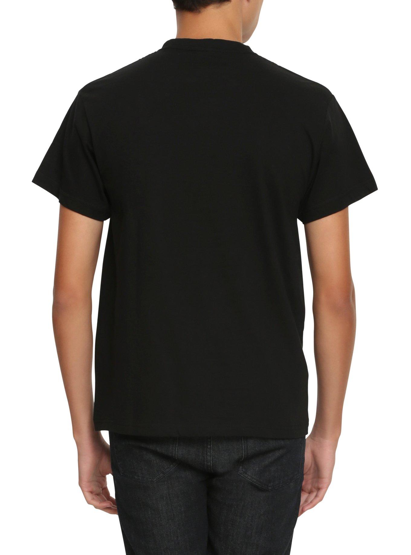 Galaxy Manatees T-Shirt, BLACK, alternate