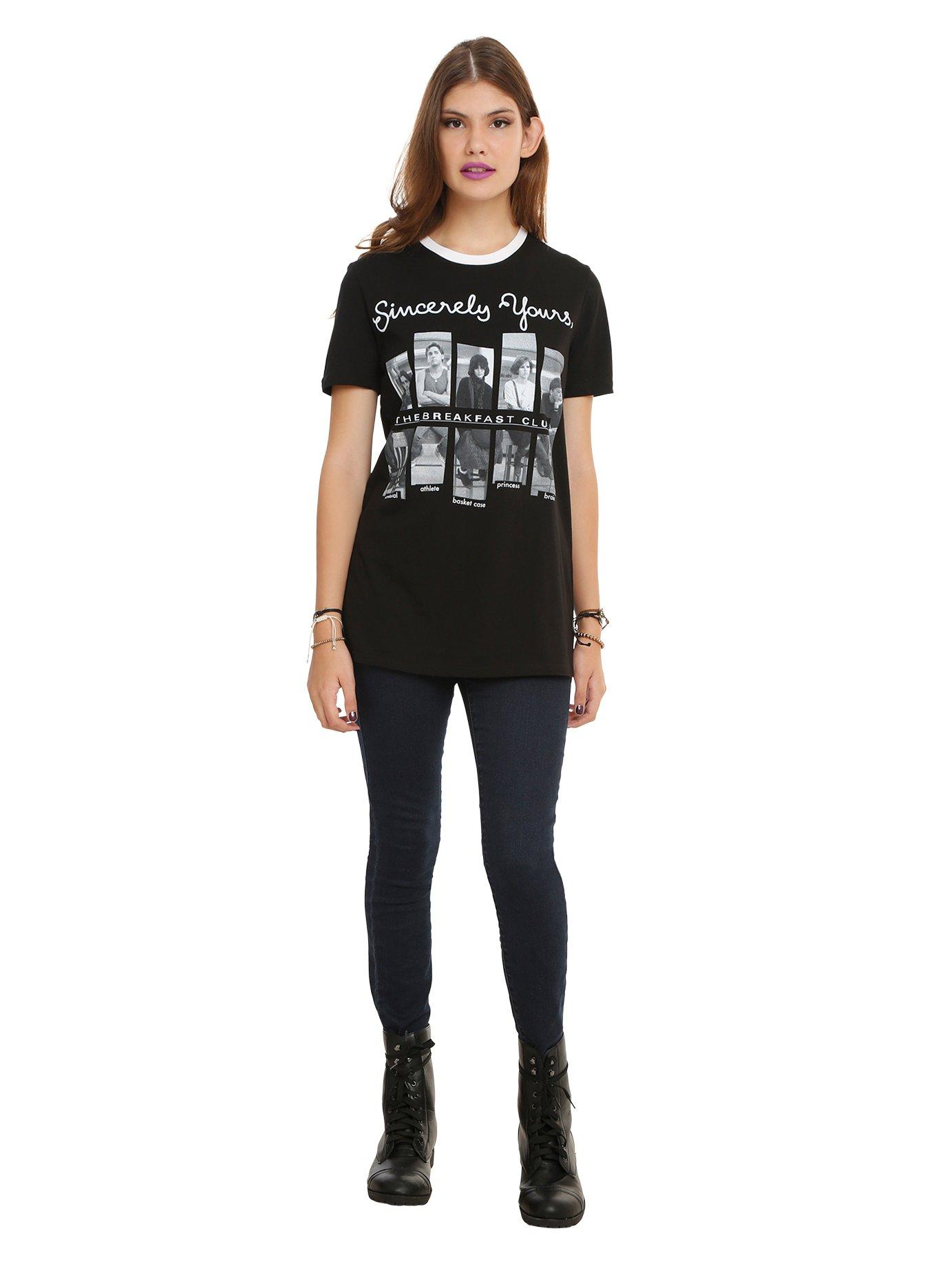 The Breakfast Club Sincerely Yours Girls T-Shirt, , alternate