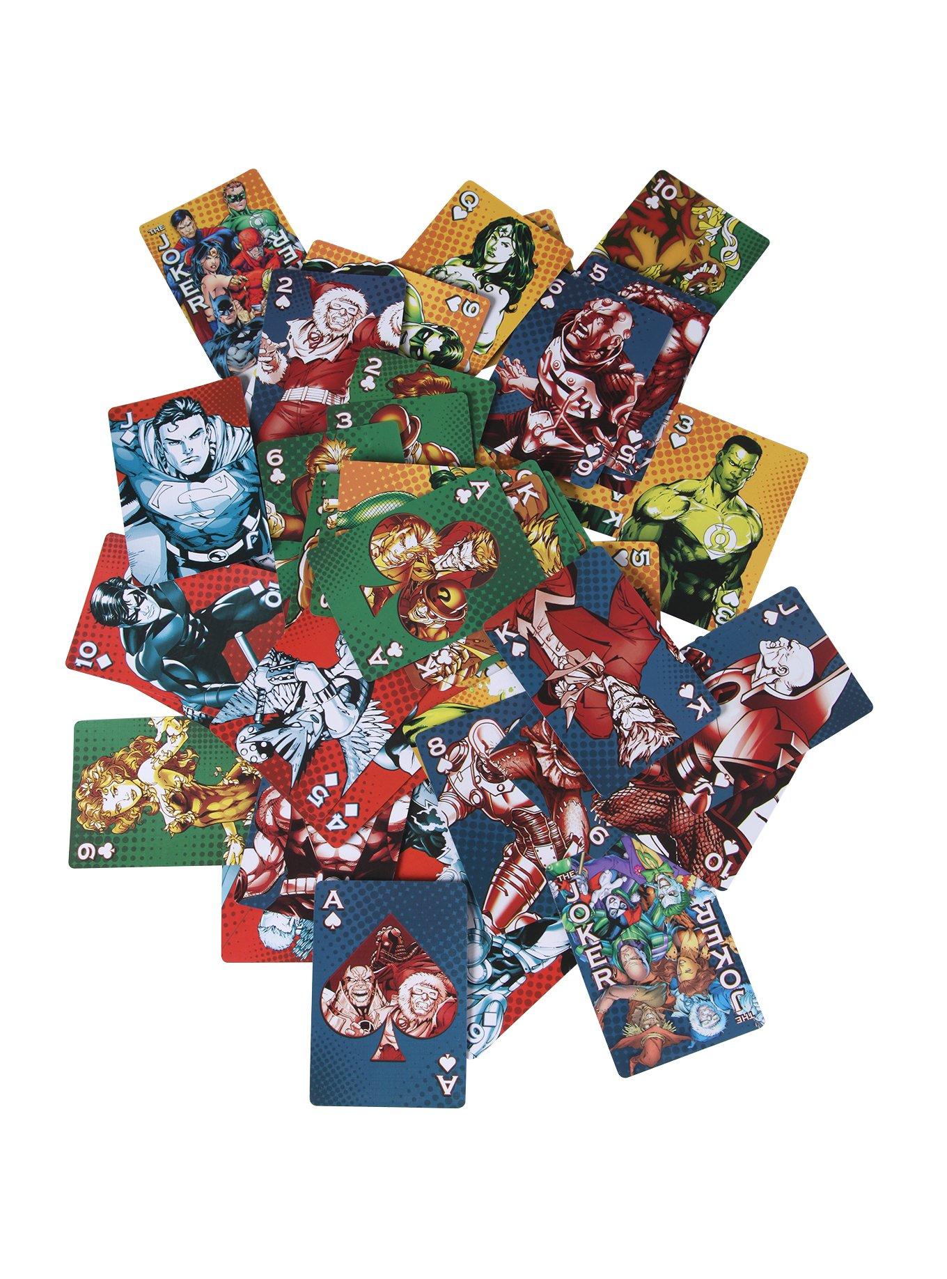DC Comics Heroes and Villains Playing Cards, , alternate