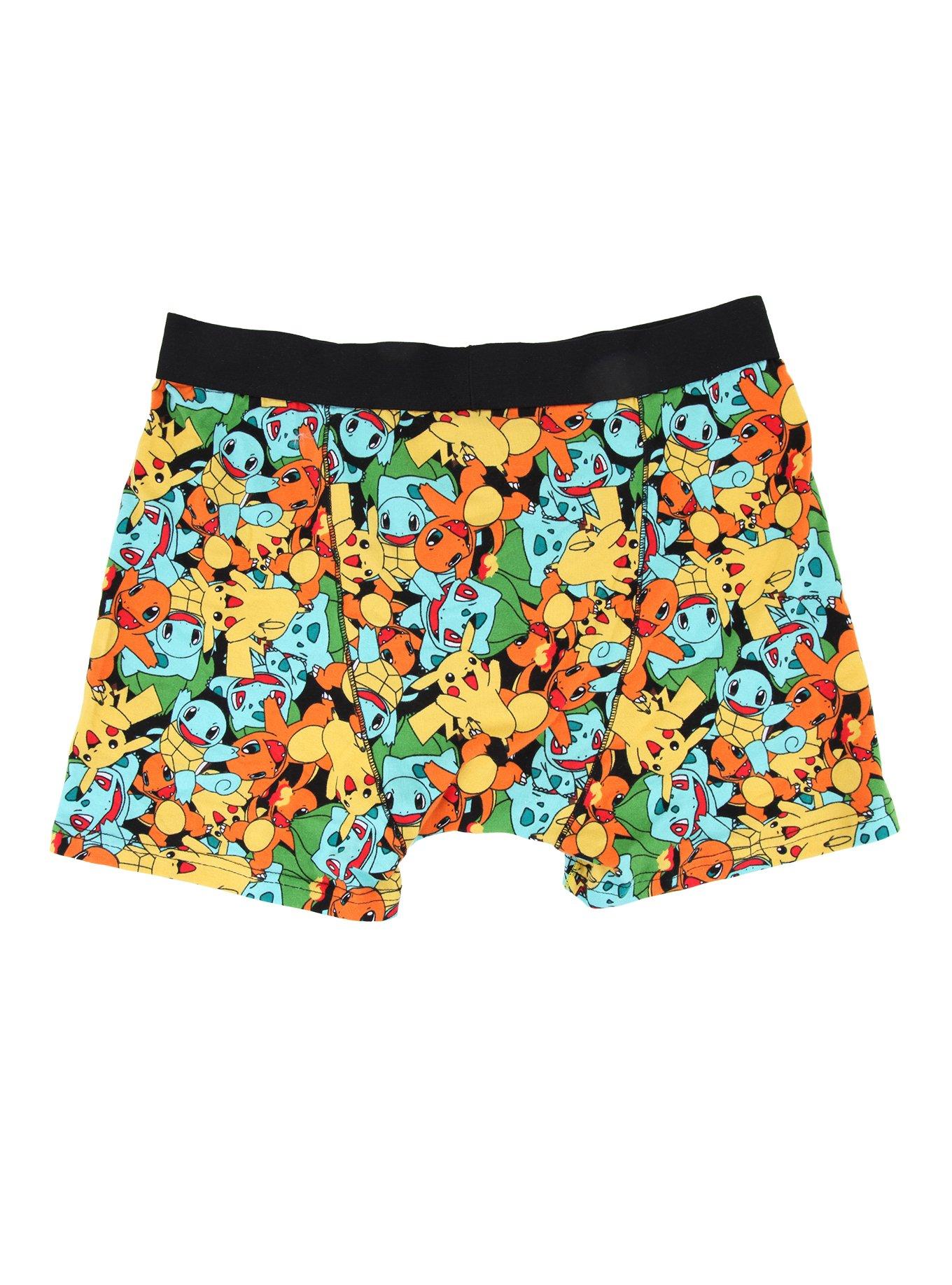 Pokemon Starters Boxer Briefs, , alternate