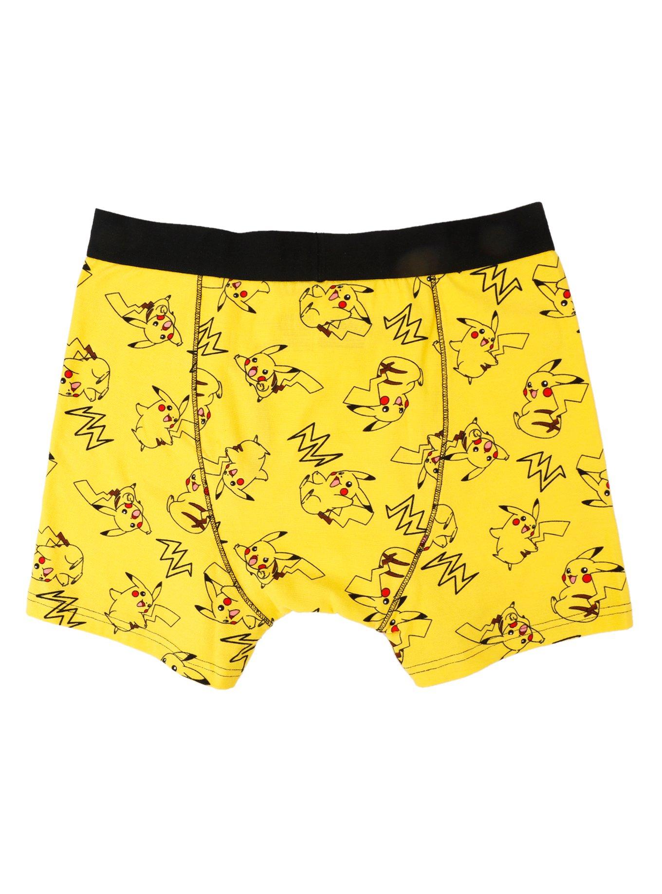 Pokemon Pikachu Boxer Briefs, , alternate