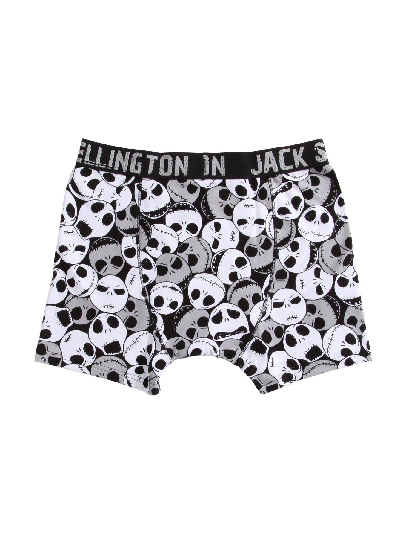 The Nightmare Before Christmas Jack Skellington Boxer Briefs, , alternate