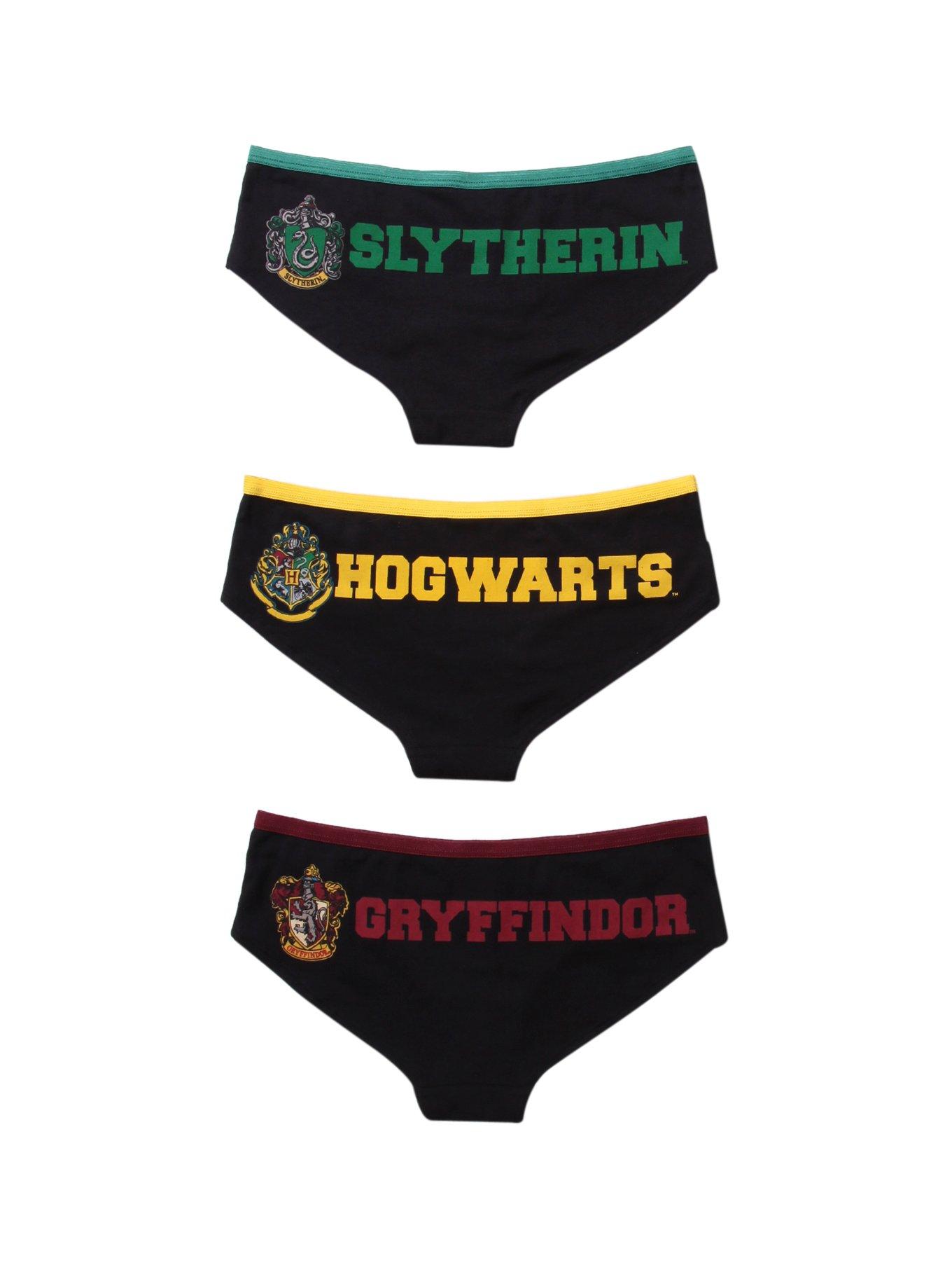 Harry Potter Hogwarts School of Witchcraft & Wizardry Panty 3 Pack