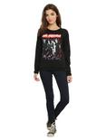 One Direction Zigzag Girls Pullover Top, , alternate