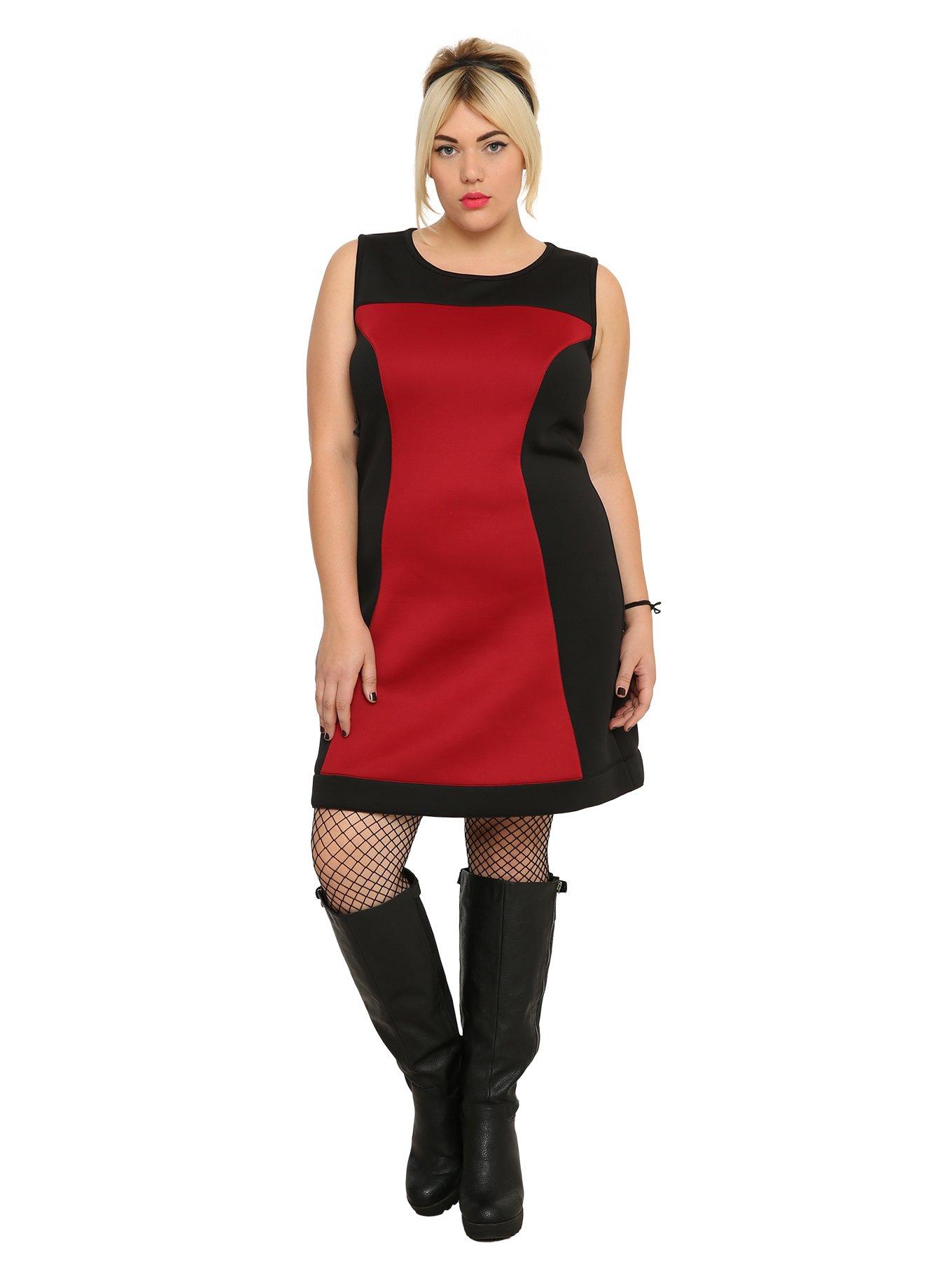 Marvel Her Universe Black Widow Dress Plus Size, , alternate