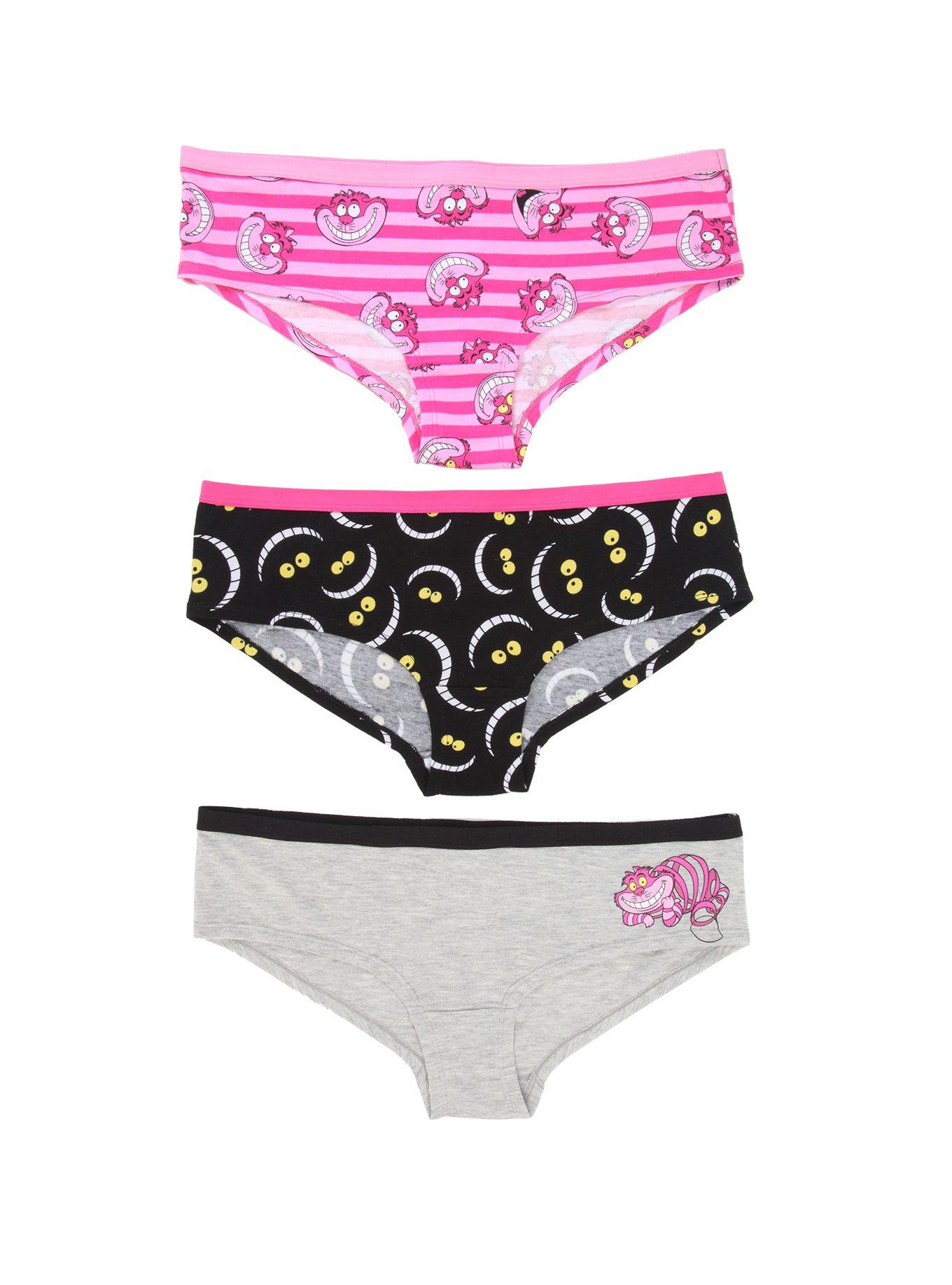 Disney Alice In Wonderland Cheshire Cat Panty Set, , alternate
