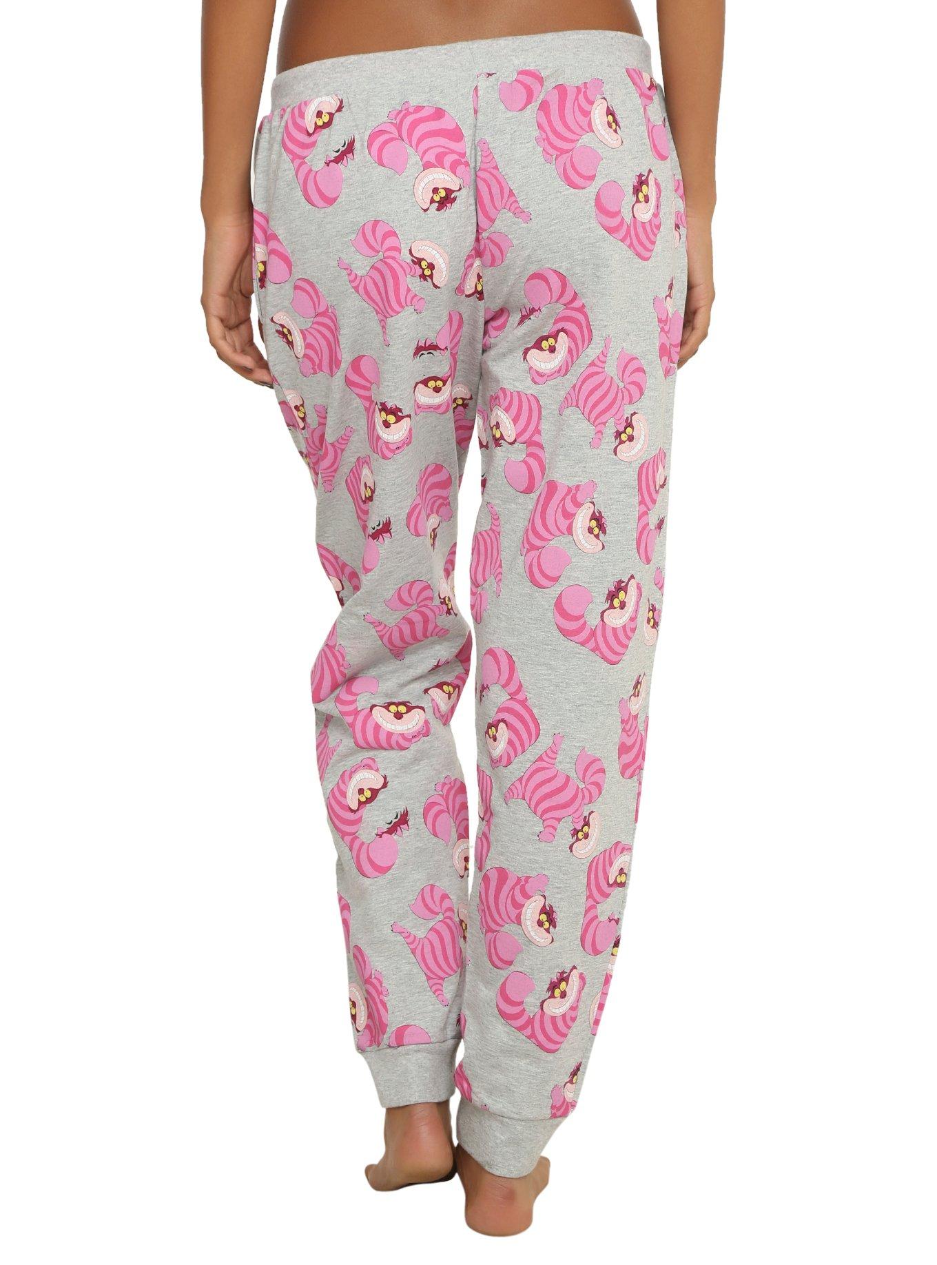 Disney Alice In Wonderland Cheshire Cat Girls Jogger Pants, , alternate