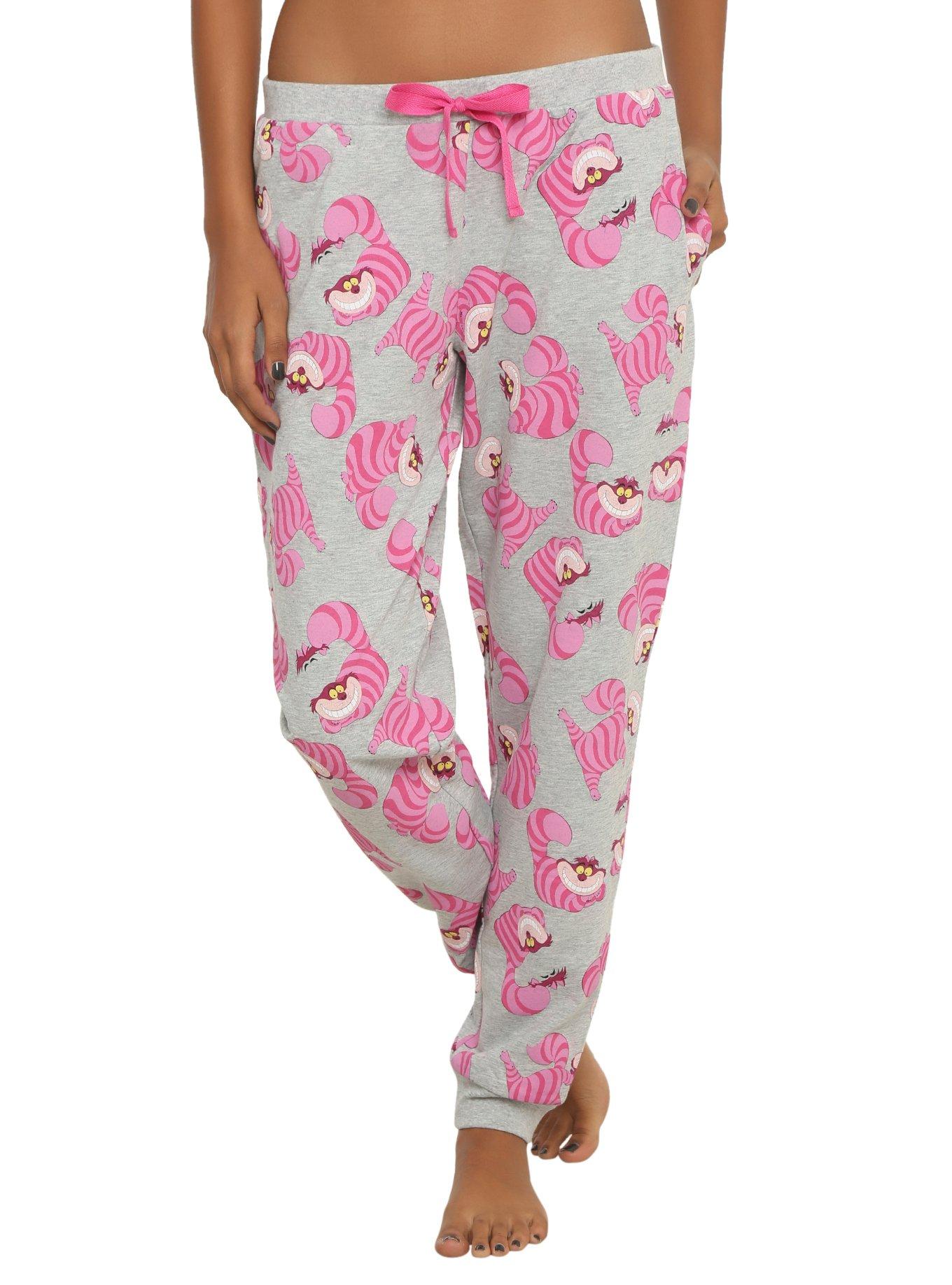 Disney Alice In Wonderland Cheshire Cat Girls Jogger Pants, , alternate