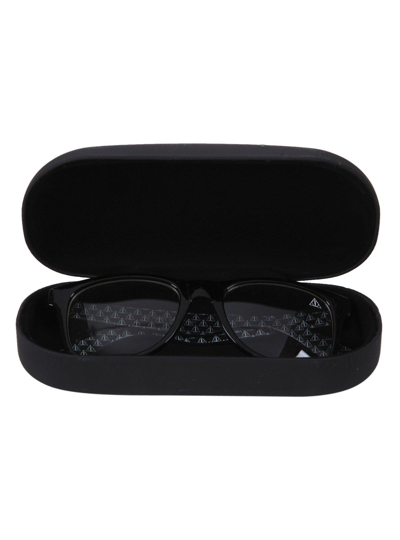 Harry Potter Deathly Hallows Glasses & Case Gift Set, , alternate