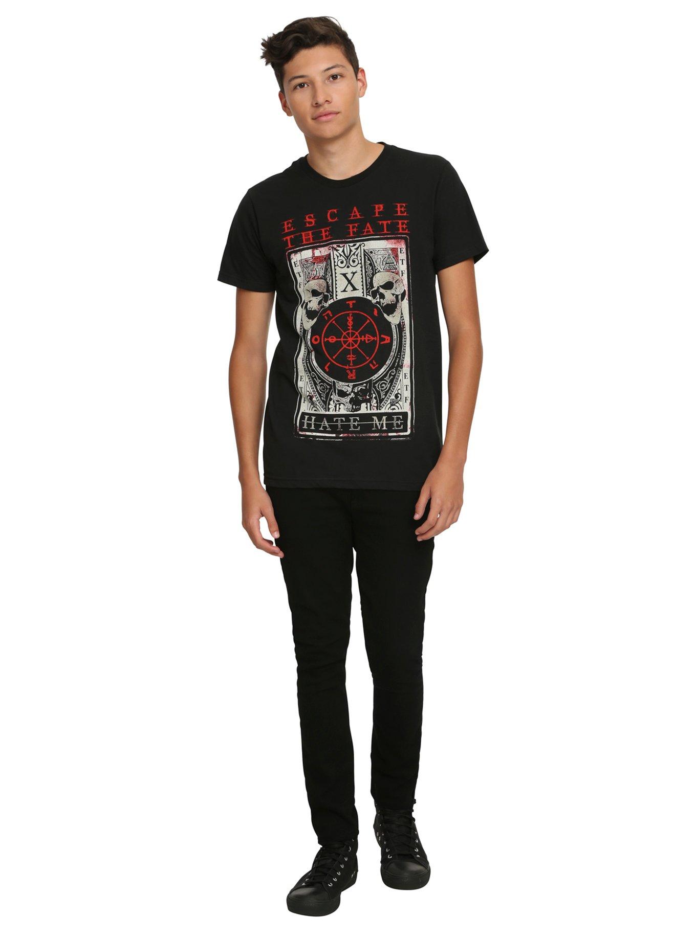 Escape The Fate Hate Me T-Shirt, BLACK, alternate