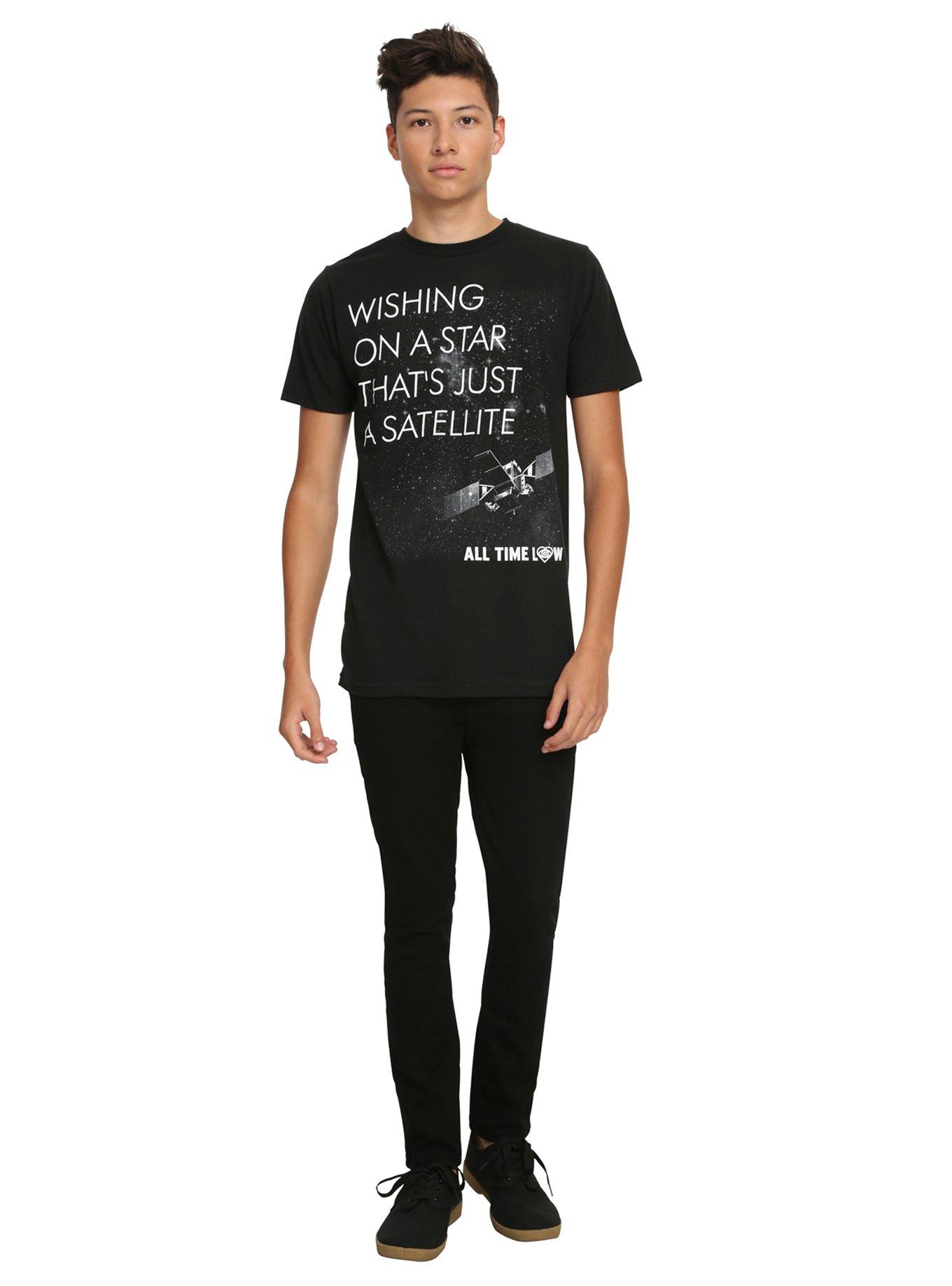 All Time Low Satellite T-Shirt, BLACK, alternate