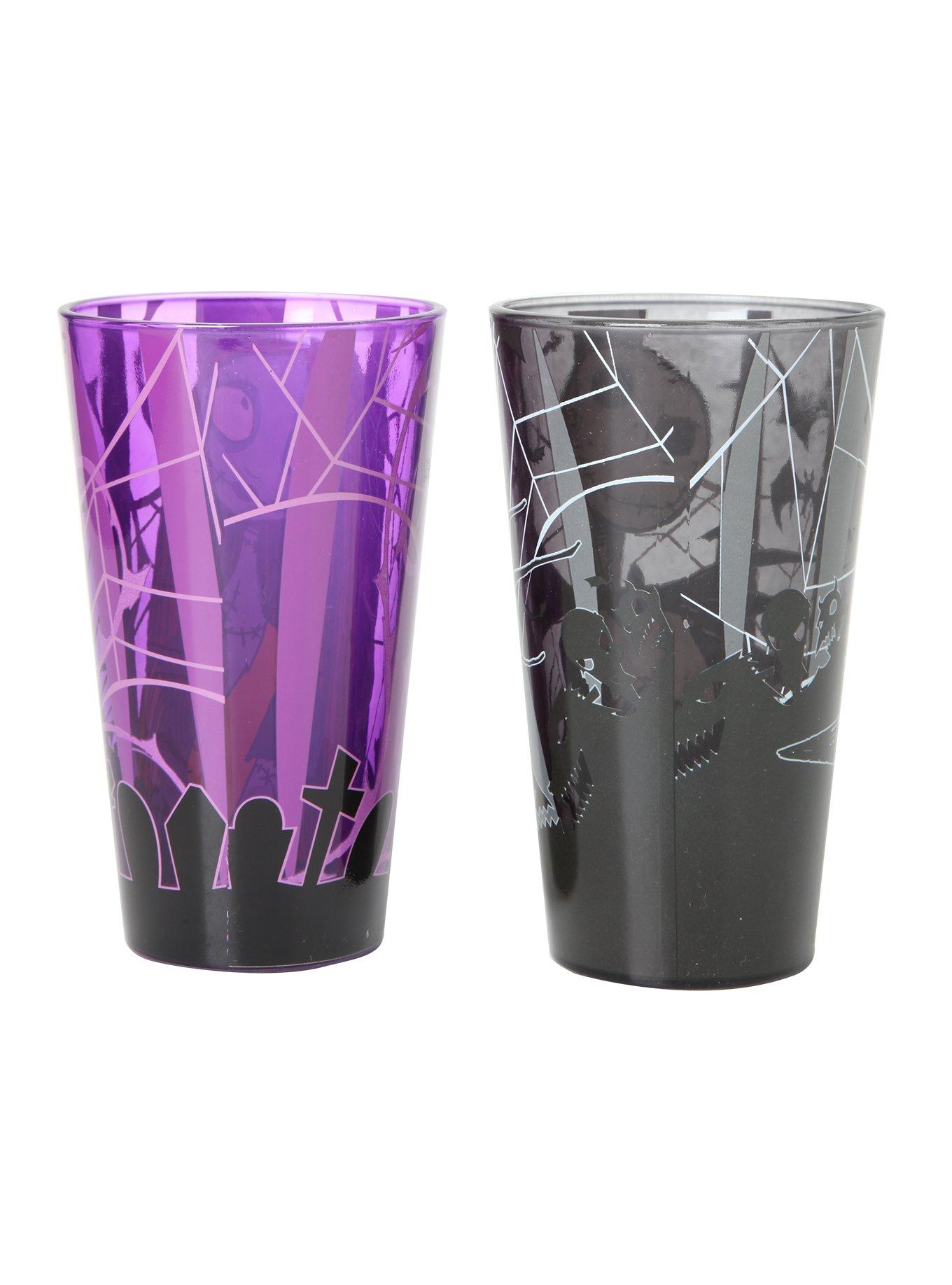 The Nightmare Before Christmas Jack & Sally Pint Glasses Set, , alternate