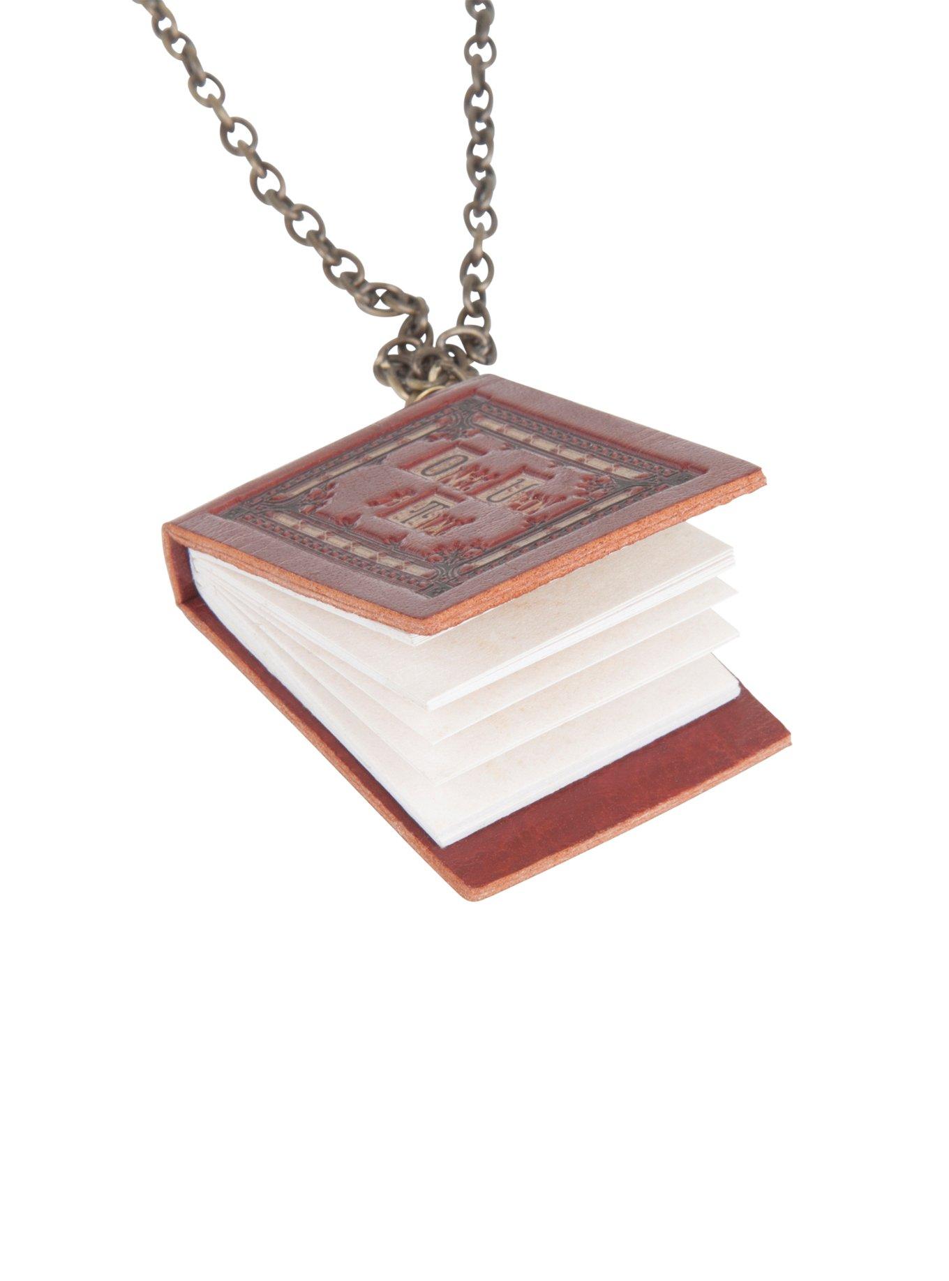 Once Upon A Time Henry's Book Necklace, , alternate
