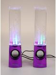 Purple Metallic Leading Edge Water Dancing Speakers, , alternate
