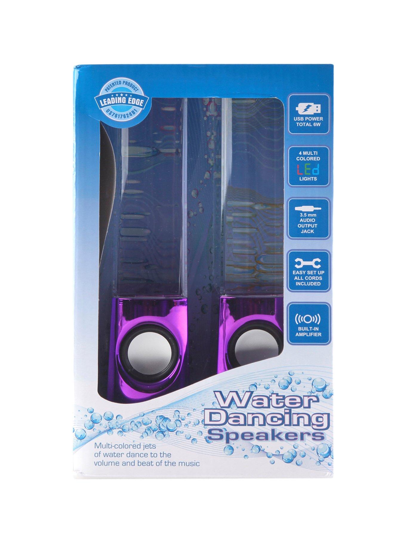 Purple Metallic Leading Edge Water Dancing Speakers, , alternate