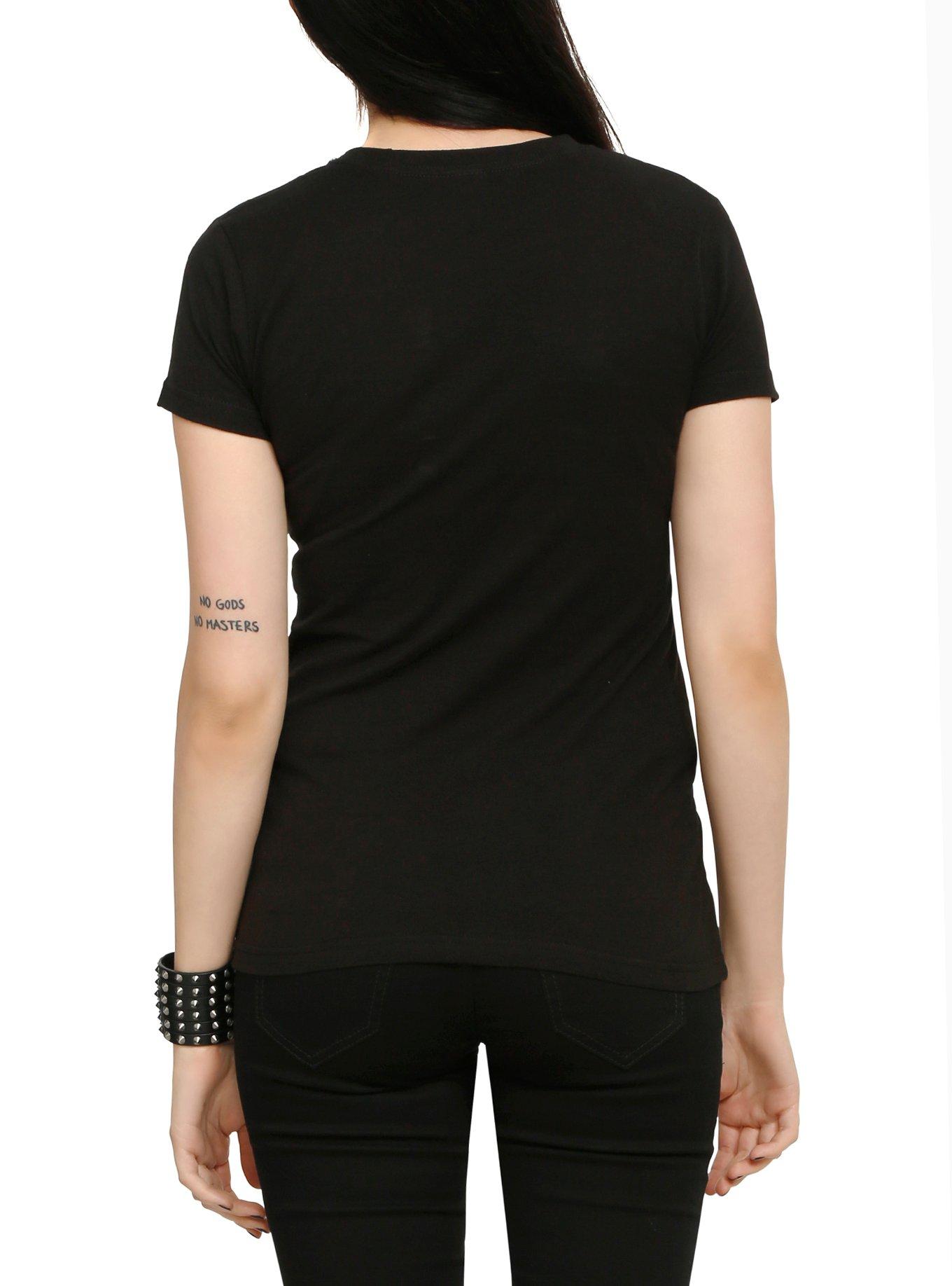 Babymetal Comic Girls T-Shirt, BLACK, alternate