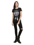 Avenged Sevenfold Dreamcatcher Girls T-Shirt, BLACK, alternate