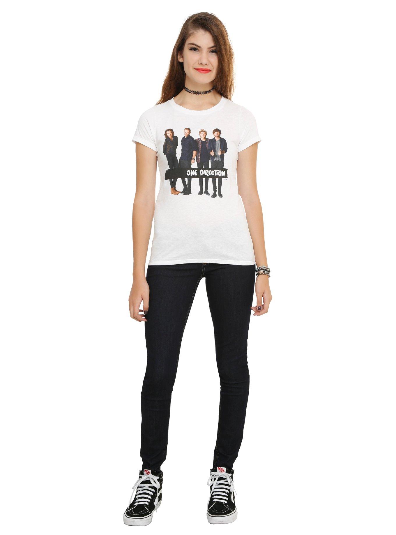 One Direction Paint Streak Girls T-Shirt, , alternate