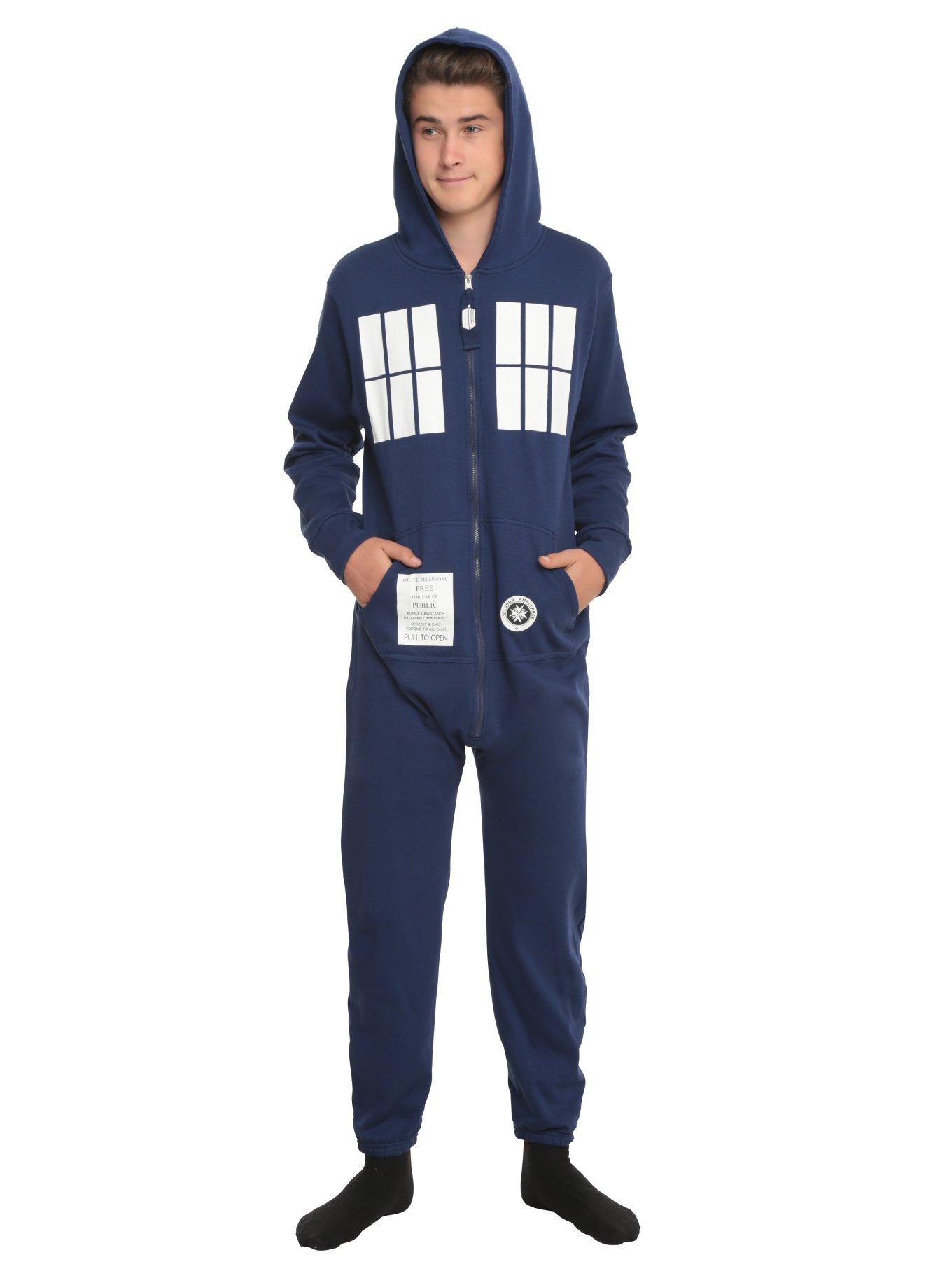 Doctor Who TARDIS Union Suit, , alternate