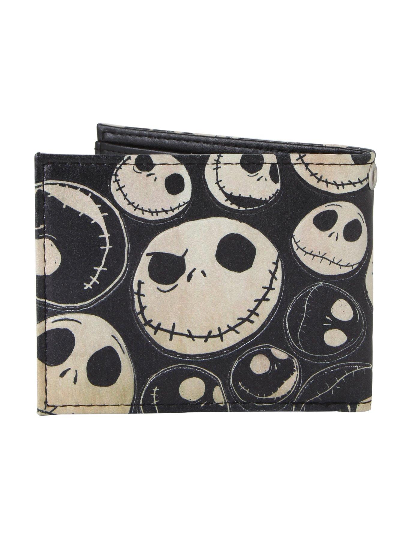 The Nightmare Before Christmas Jack Heads Bi-Fold Wallet, , alternate